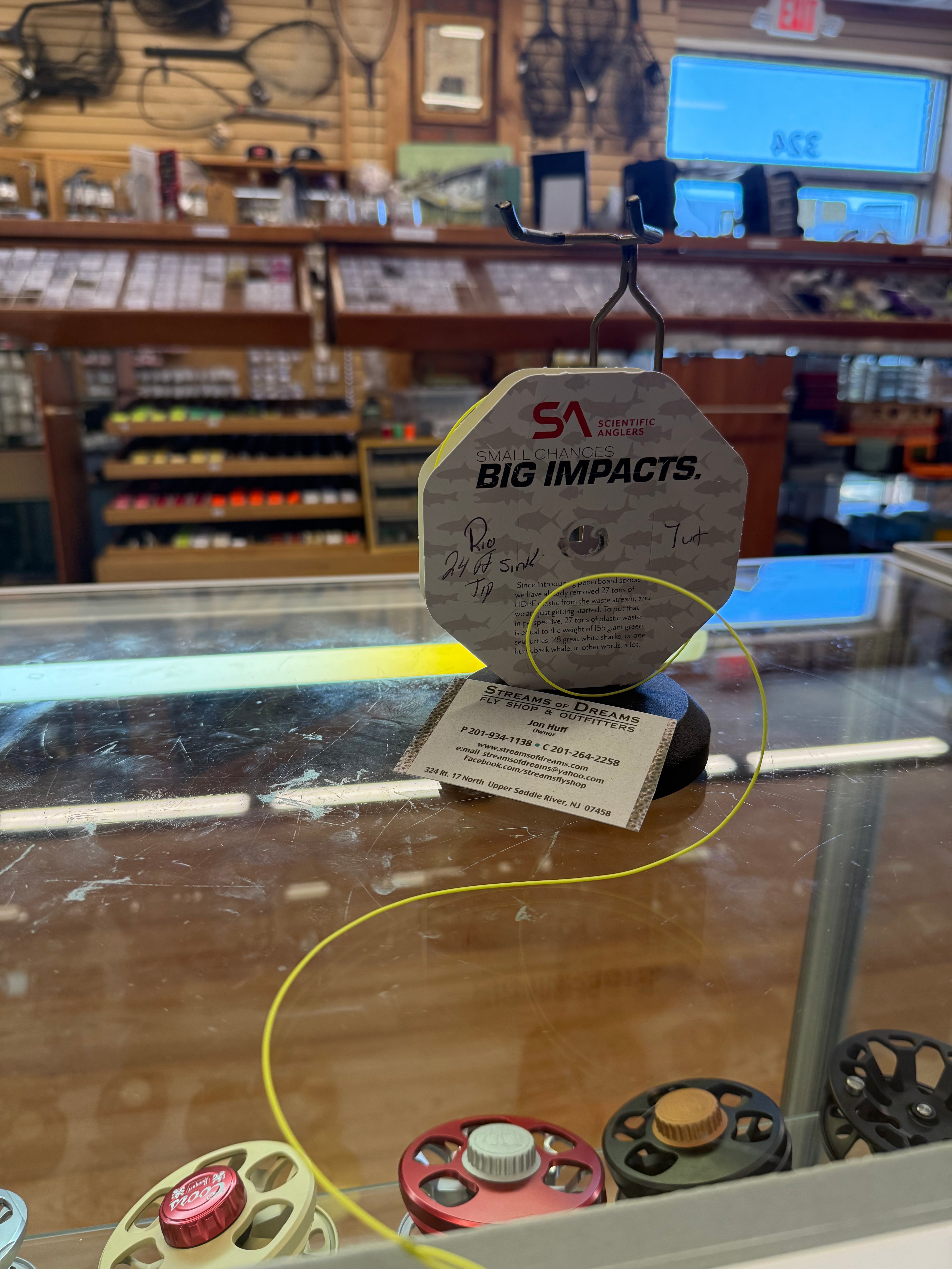 Rio 24ft Sink tip 7wt Barely used, Retied loop on backing end. 30% OFF