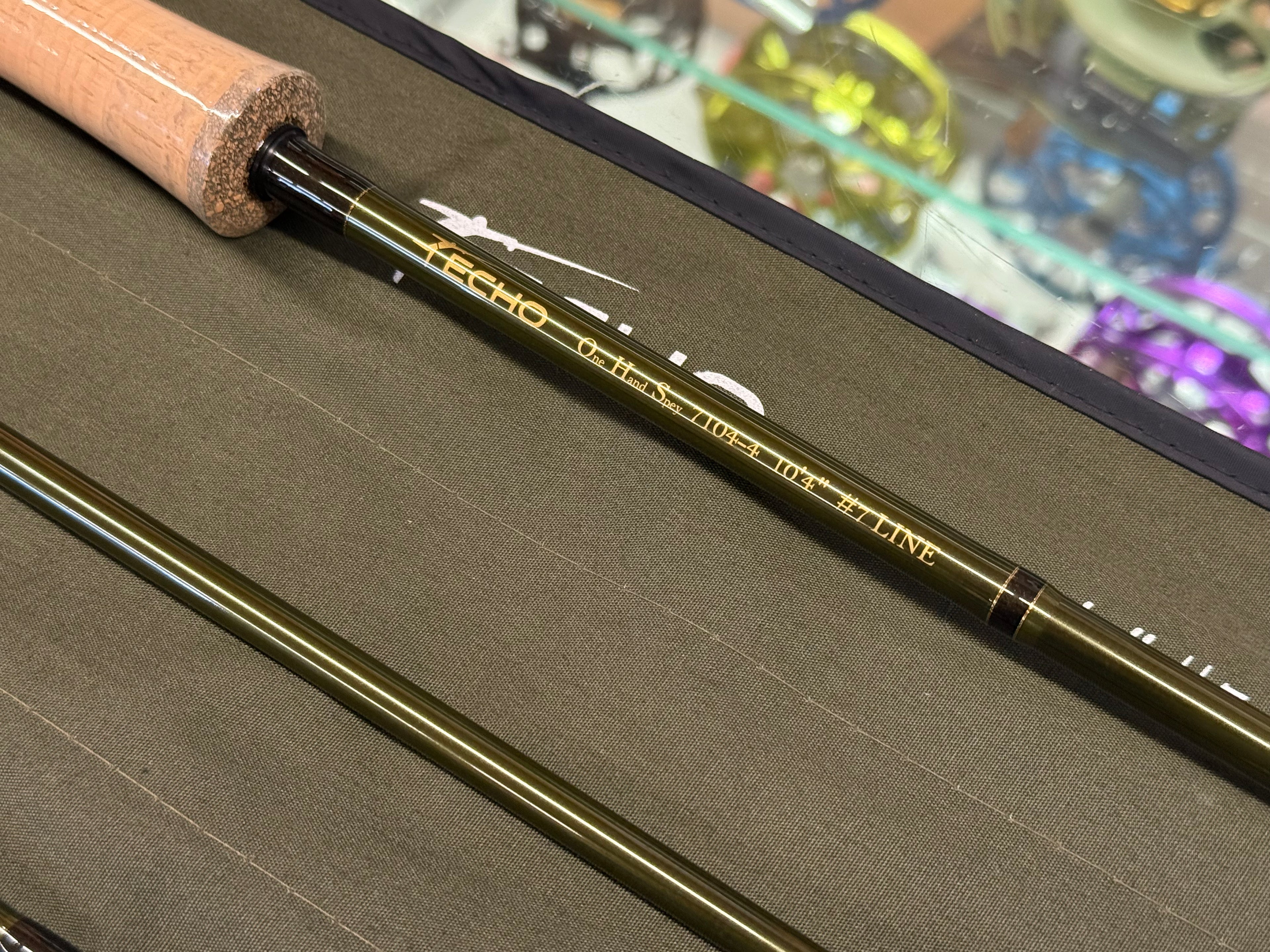Echo One Hand Spey 10'4 7wt /big FB option Trade in 30% OFF MINT CONDITION NO TUBE!