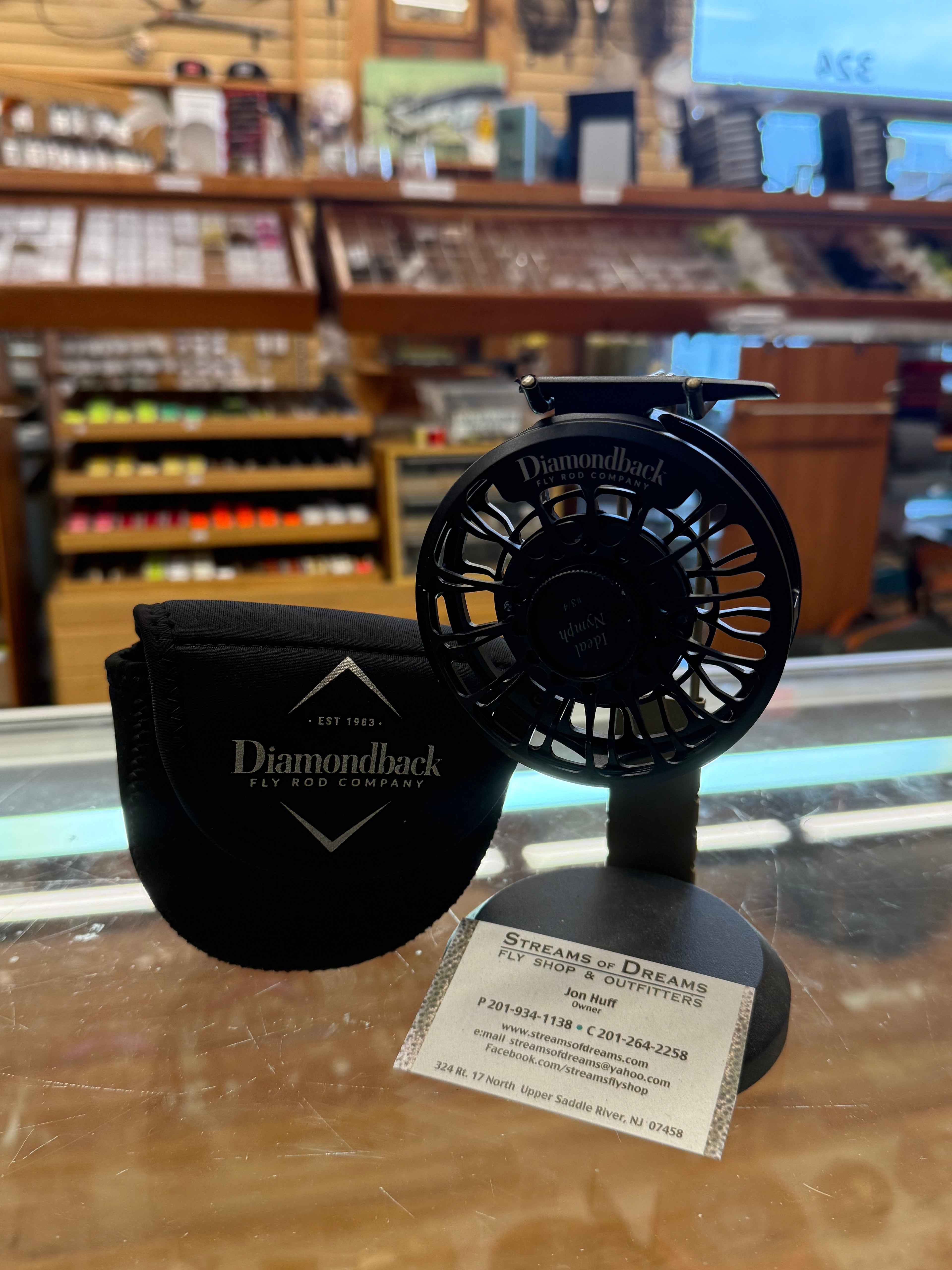 🔥 Diamond Back Ideal Nymph Euro Reel 3/4 25% OFF !Solid Condition!