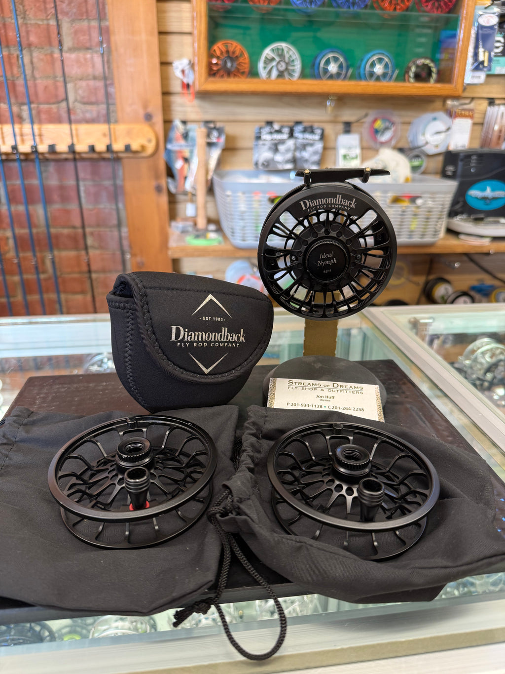 Diamond Back Ideal Nymph 3/4 Reel Trade in good Condition