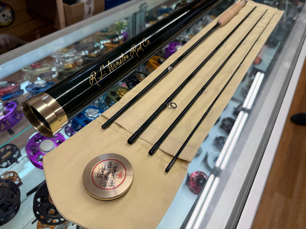 🔥Winston Pure 8'6 4wt Fly rod !MINT CONDITION! NEVER FISHED