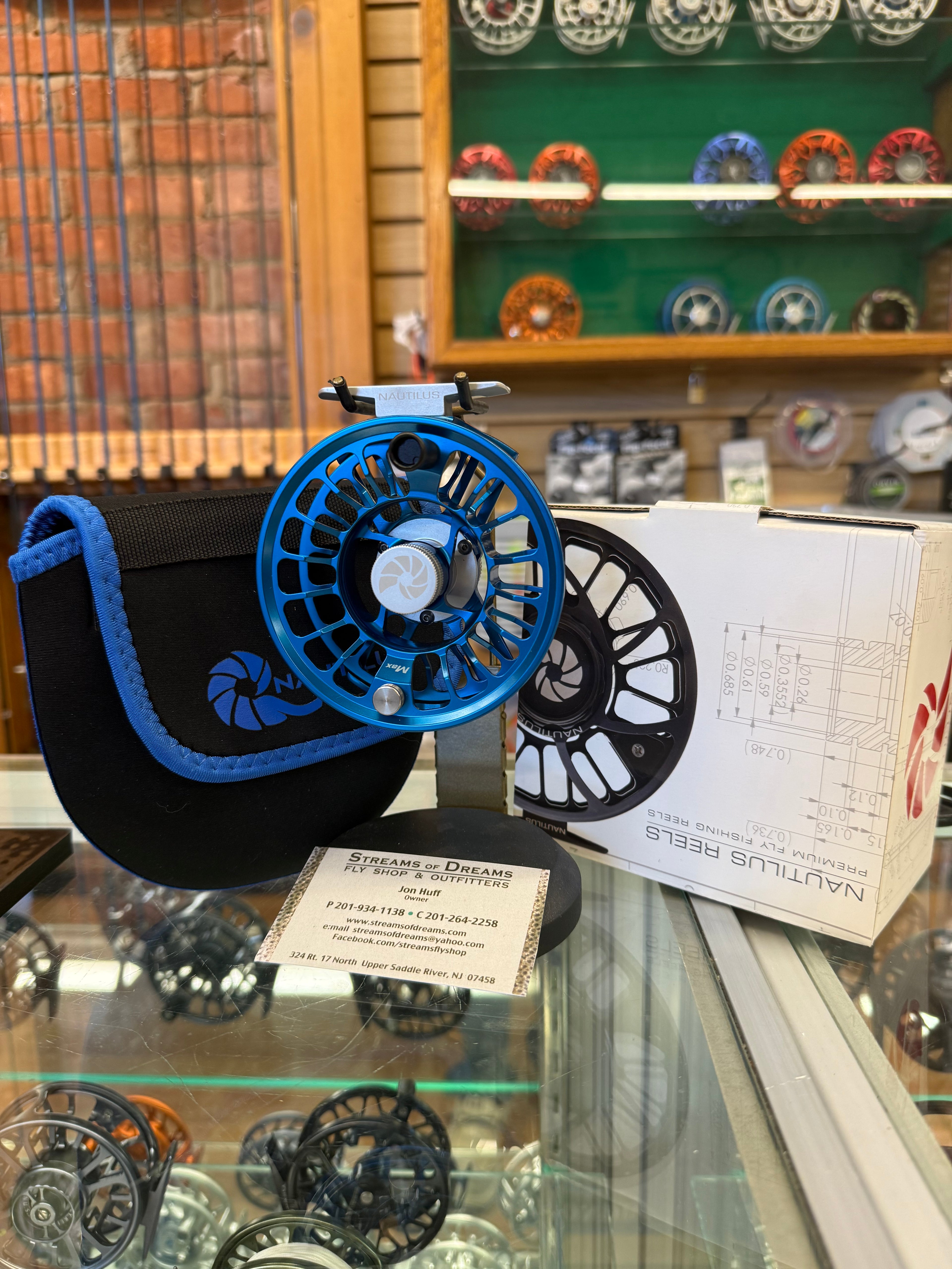 Nautilus XL Max Fantom Blue W/ silver hardware - Solid condition - 25% off