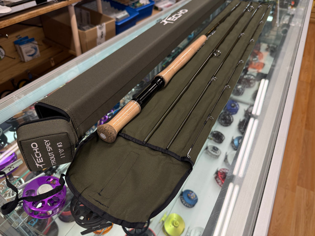 Echo Trout spey 11'0 3wt trade in 20% OFF MINT CONDITION