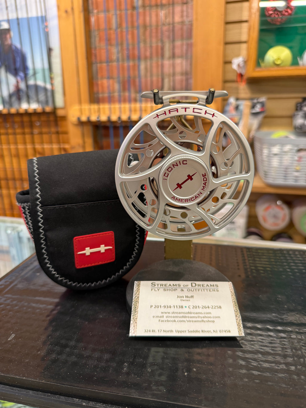 Hatch Iconic 7+ Clear/Red MID Arbor TRADE IN 20% OFF !MINT!