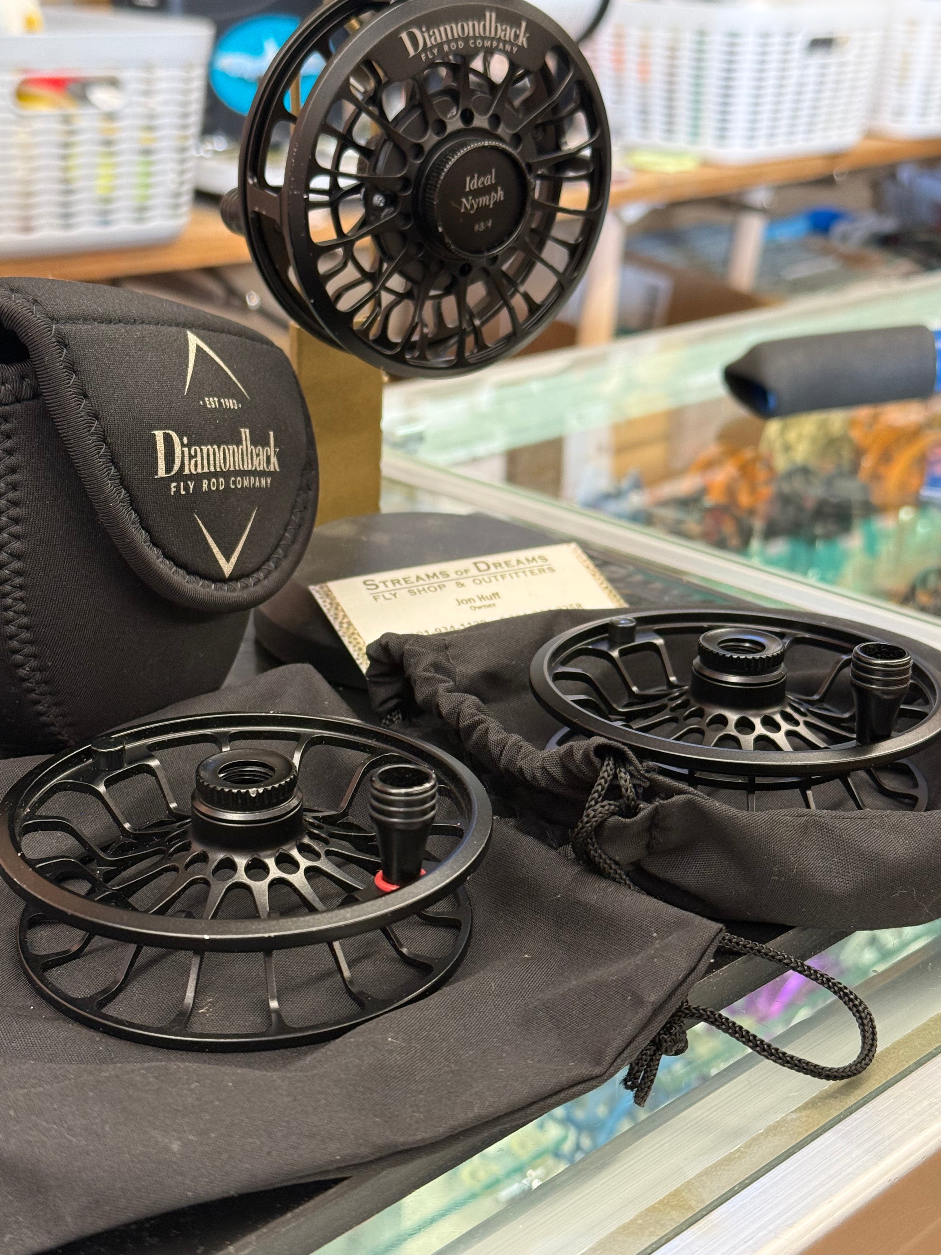 Diamond Back Ideal Nymph 3/4 Reel Trade in good Condition