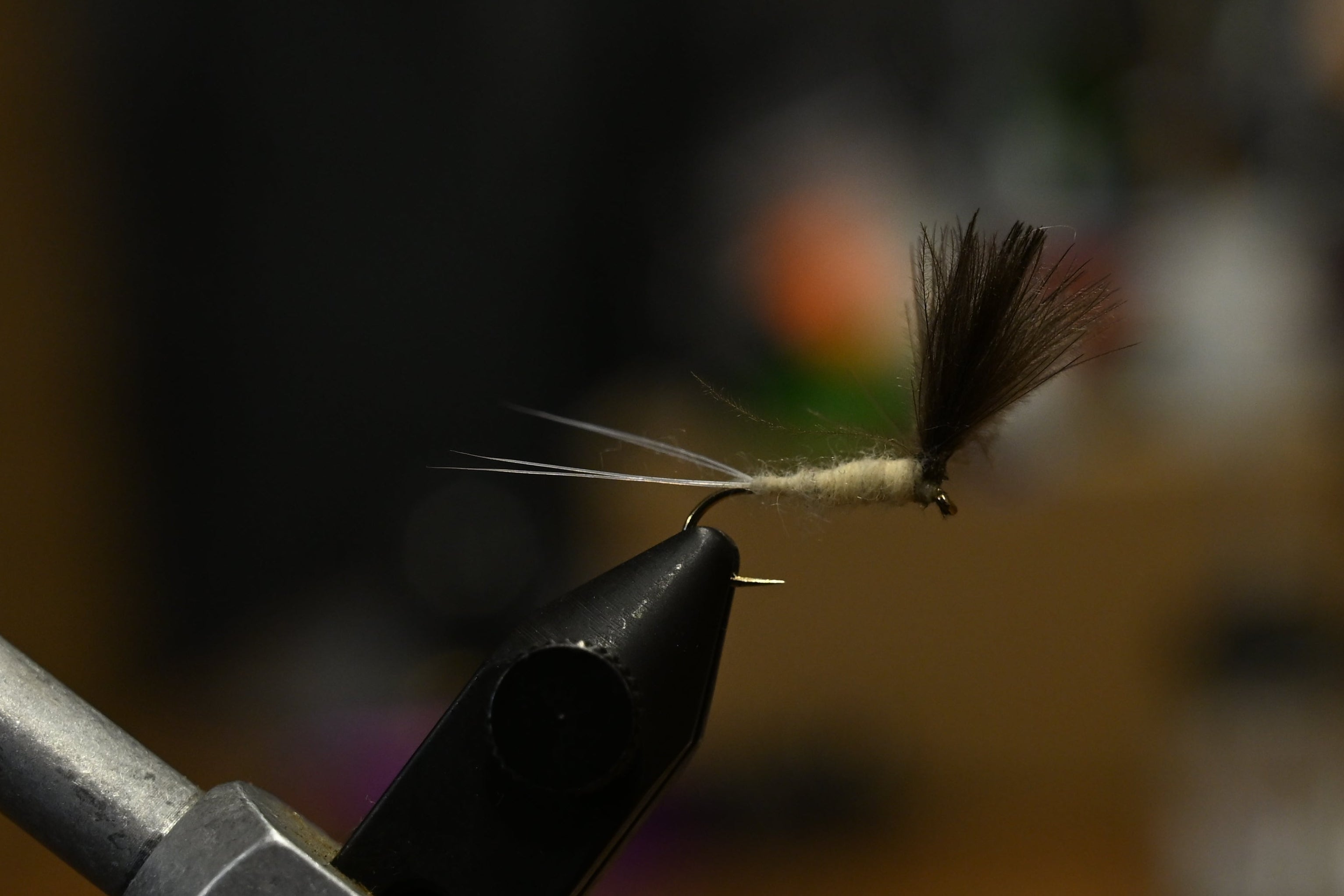 CDC Wing Hendrickson Dry Fly - Staff Tied
