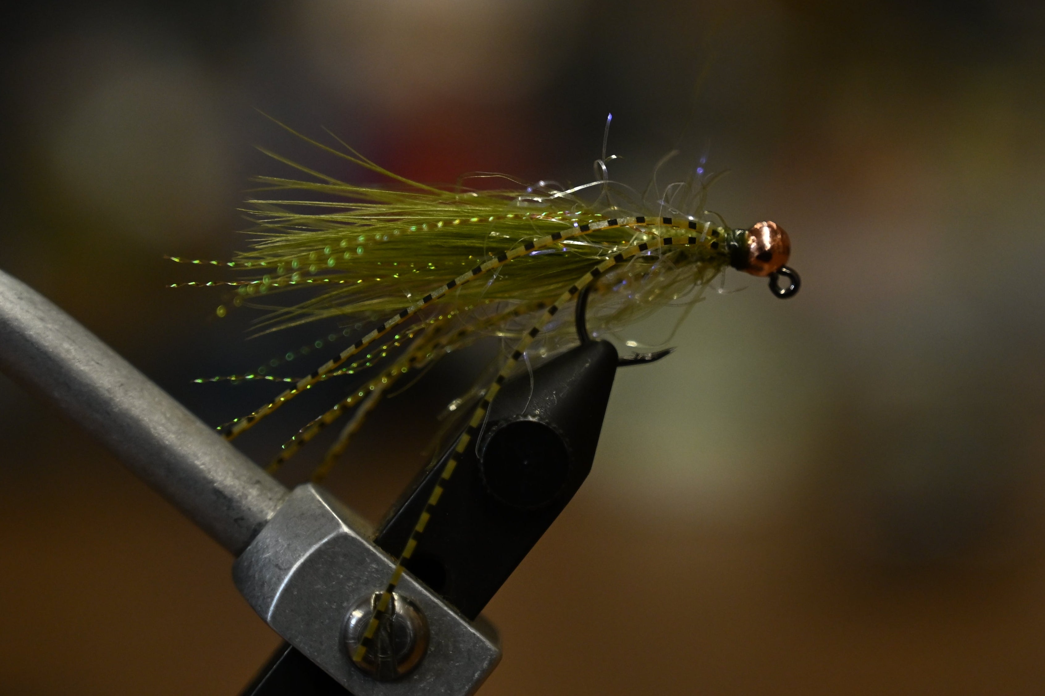 Jiggy Bugger Olive sz 6- Staff Tied