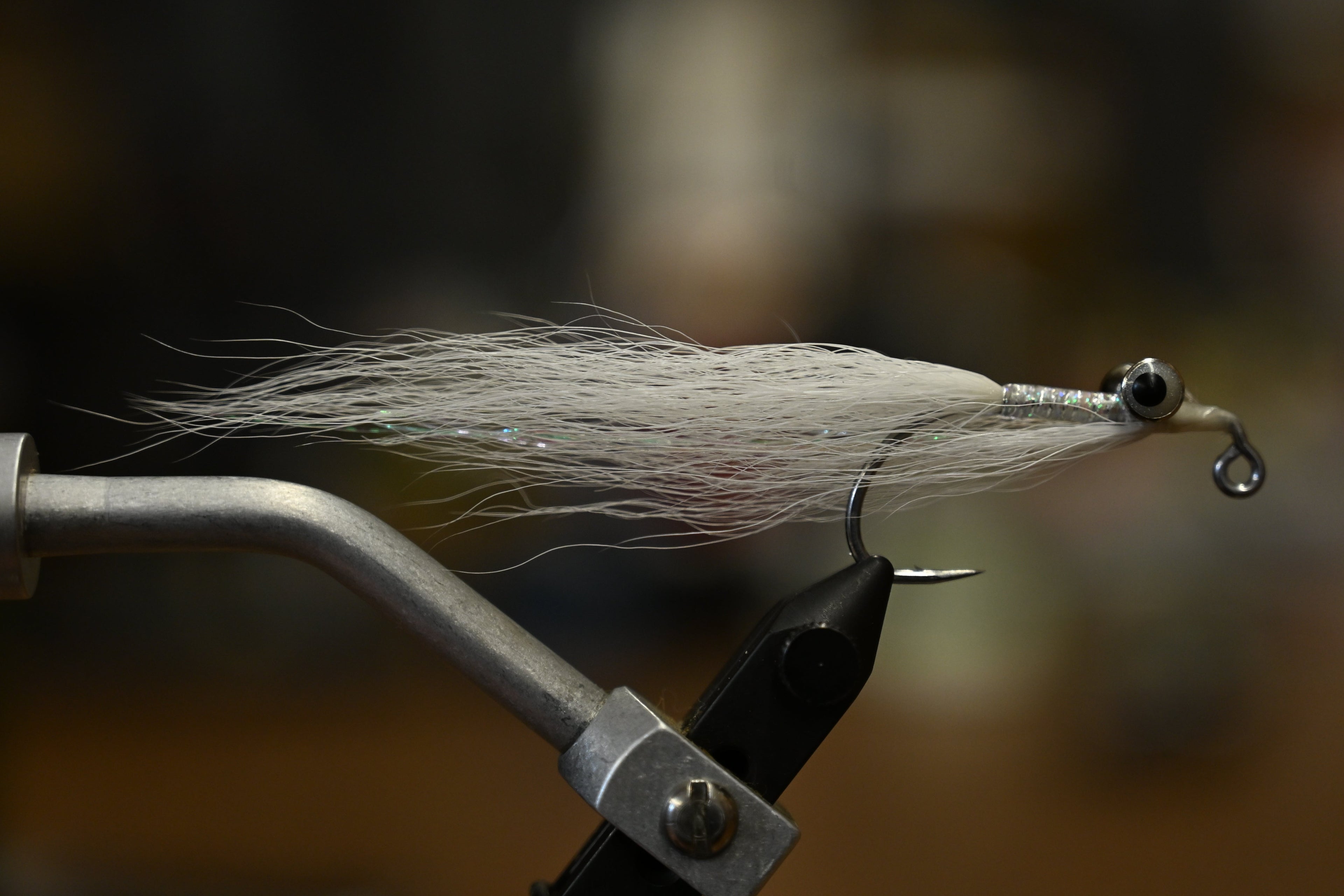 Jig Baitfish Clouser White Sz 1 - Staff Tied
