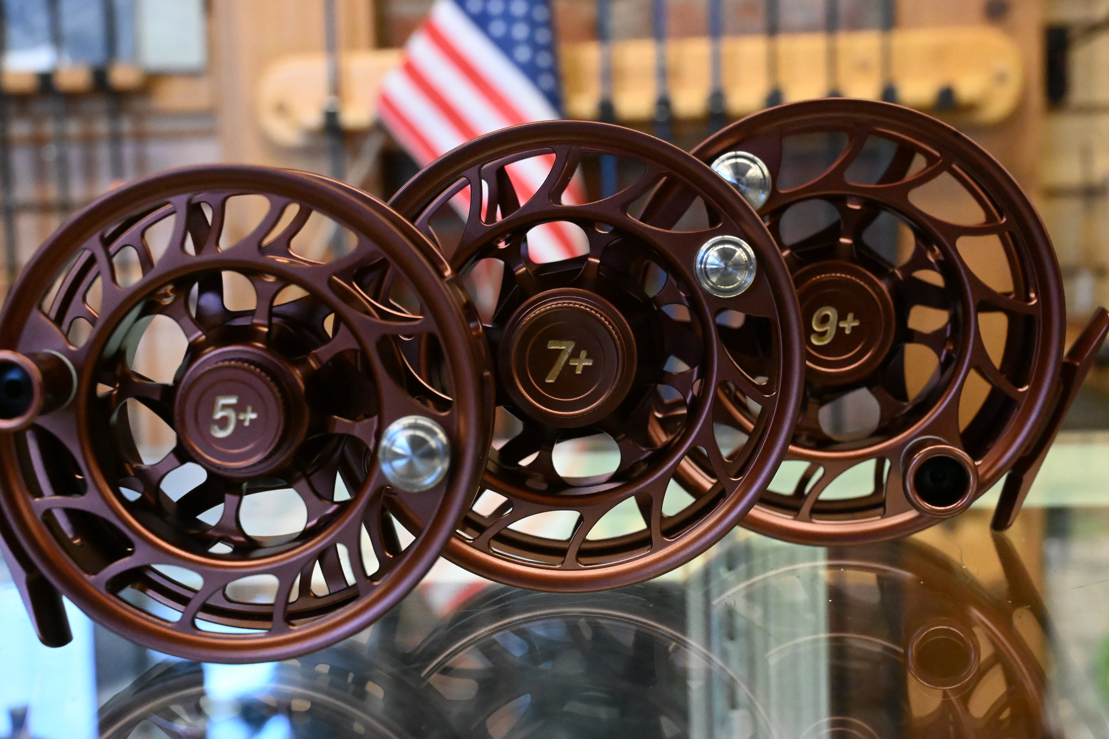 Hatch Iconic LIMITED Rust edition reels