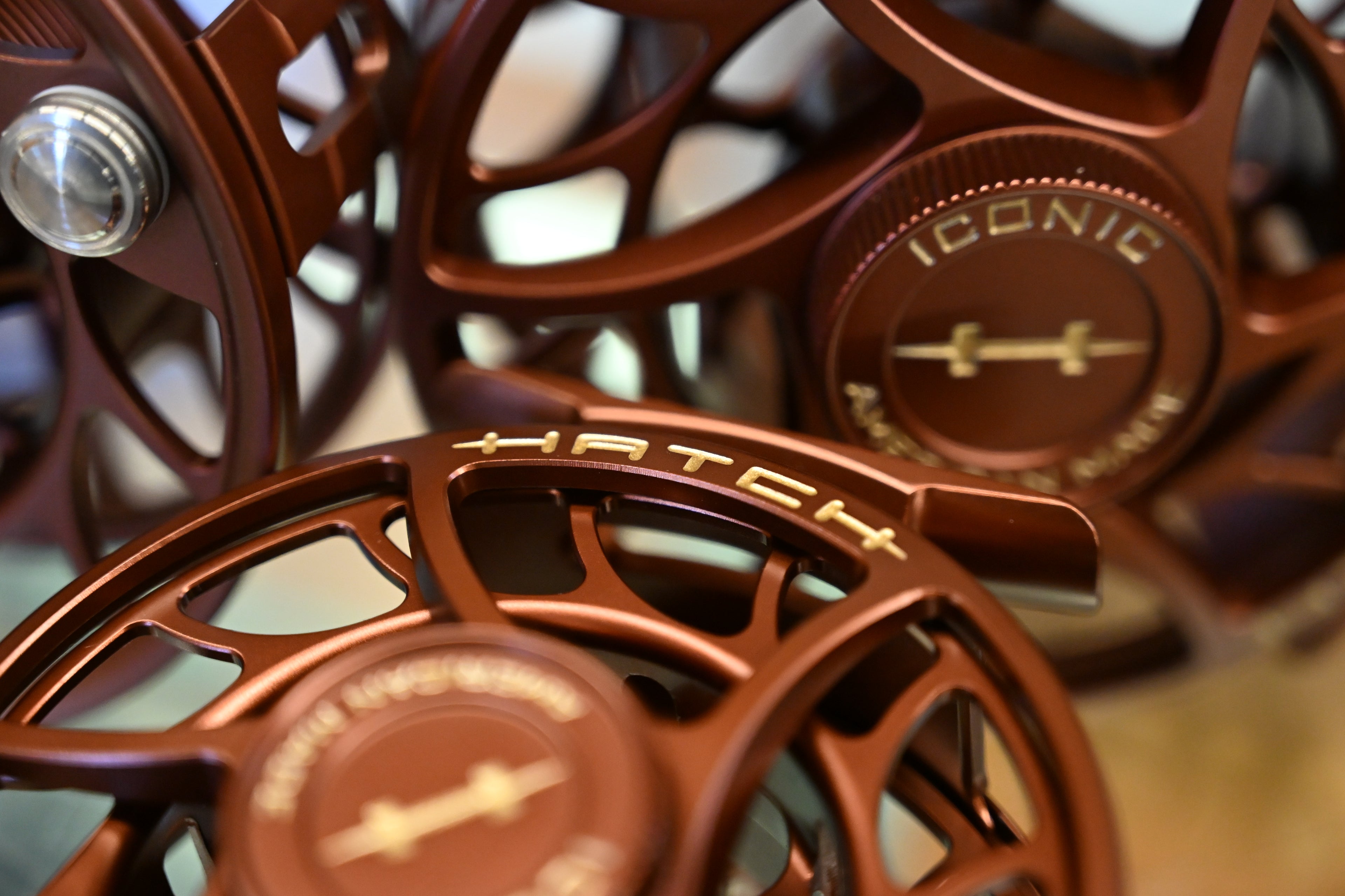 Hatch Iconic LIMITED Rust edition reels