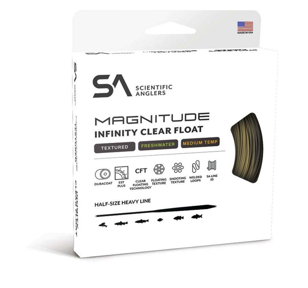 Scientific Anglers Magnitude Textured Infinity Clear Tip Float
