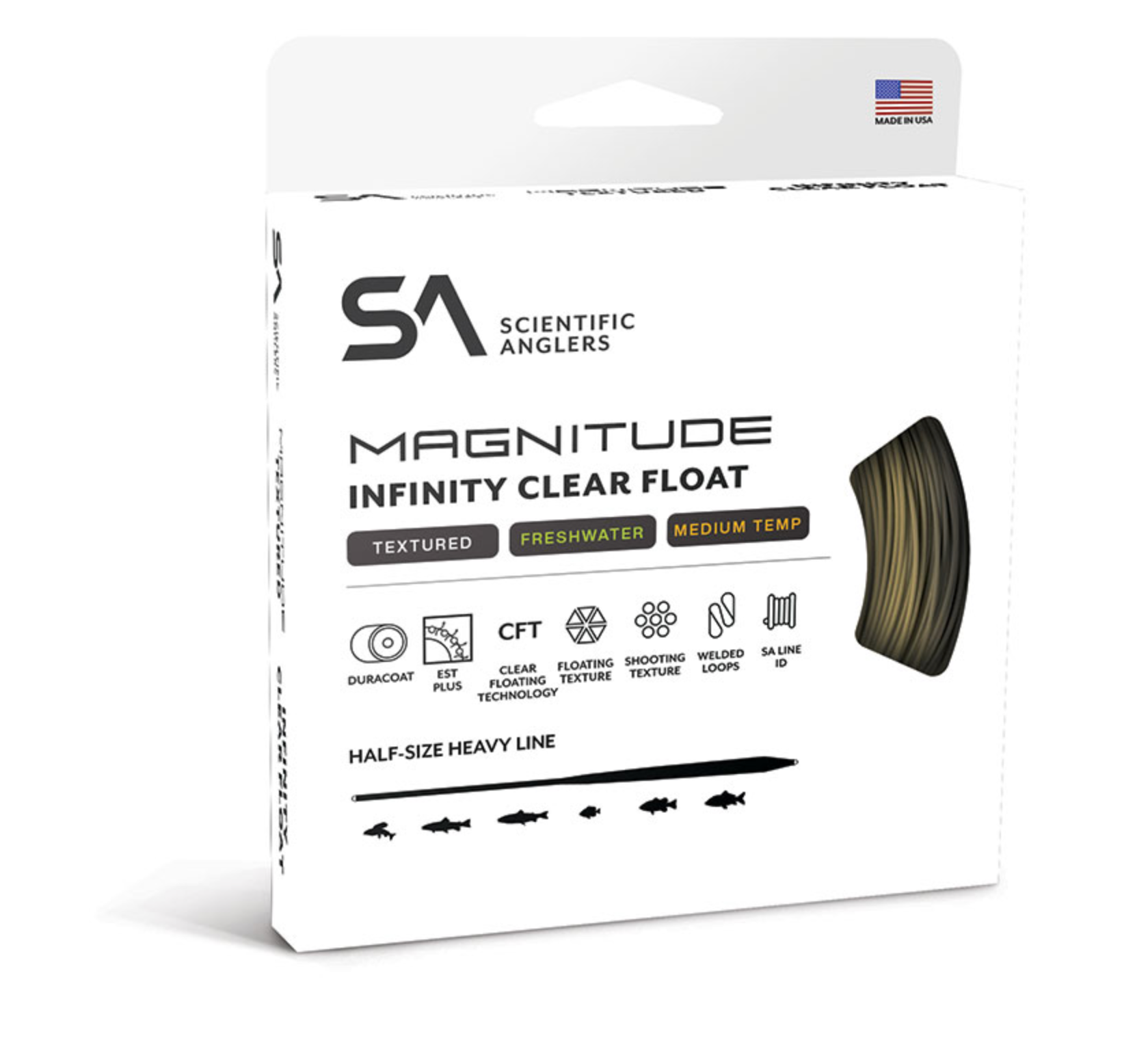 Scientific Anglers Magnitude Textured Infinity Clear Tip Float