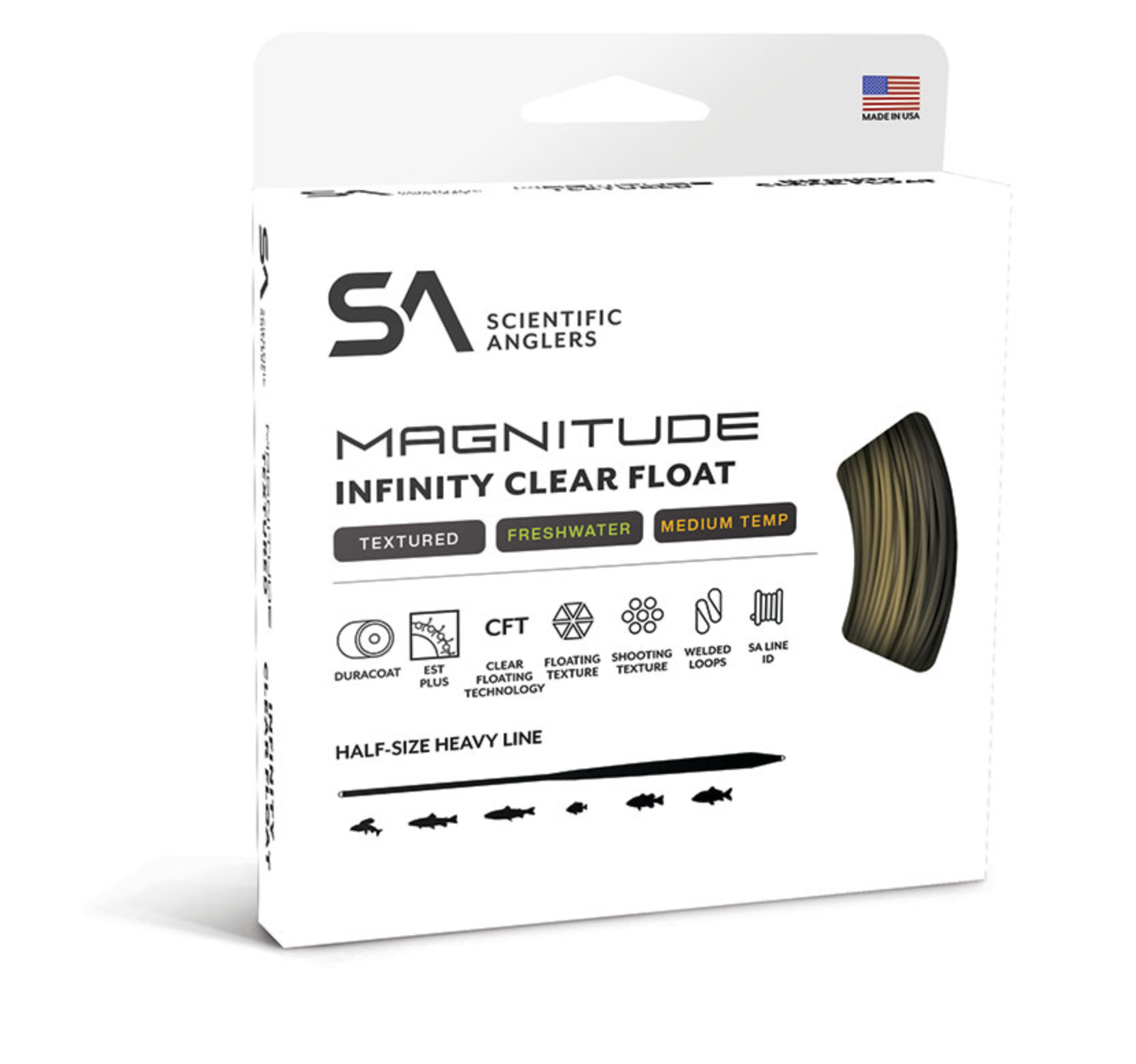 Scientific Anglers Magnitude Textured Infinity Clear Head Float