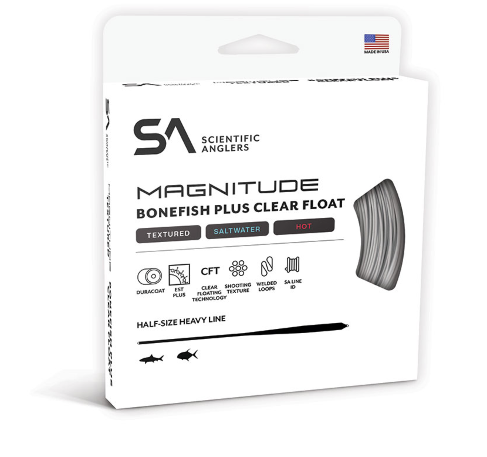 Scientific Anglers Magnitude Textured Bonefish Plus Full Clear