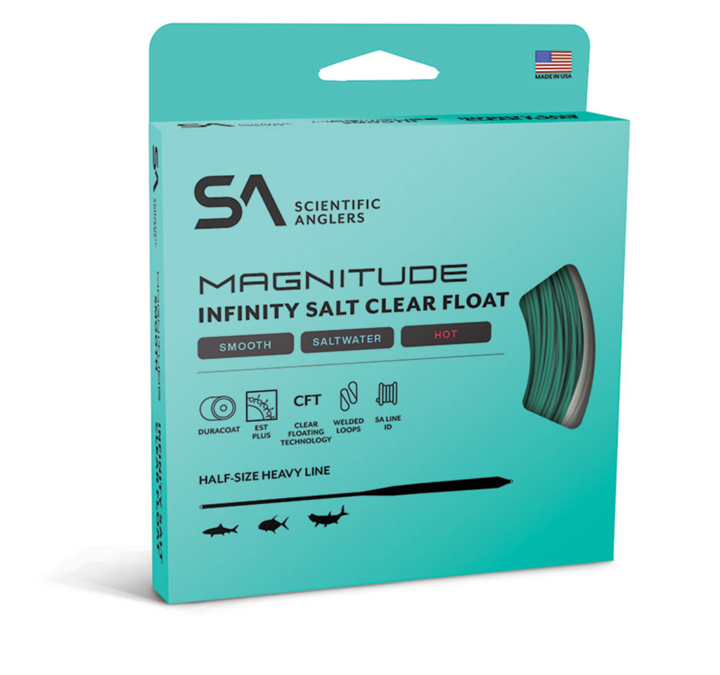 Scientific Anglers Magnitude Smooth Infinity Salt Clear Tip