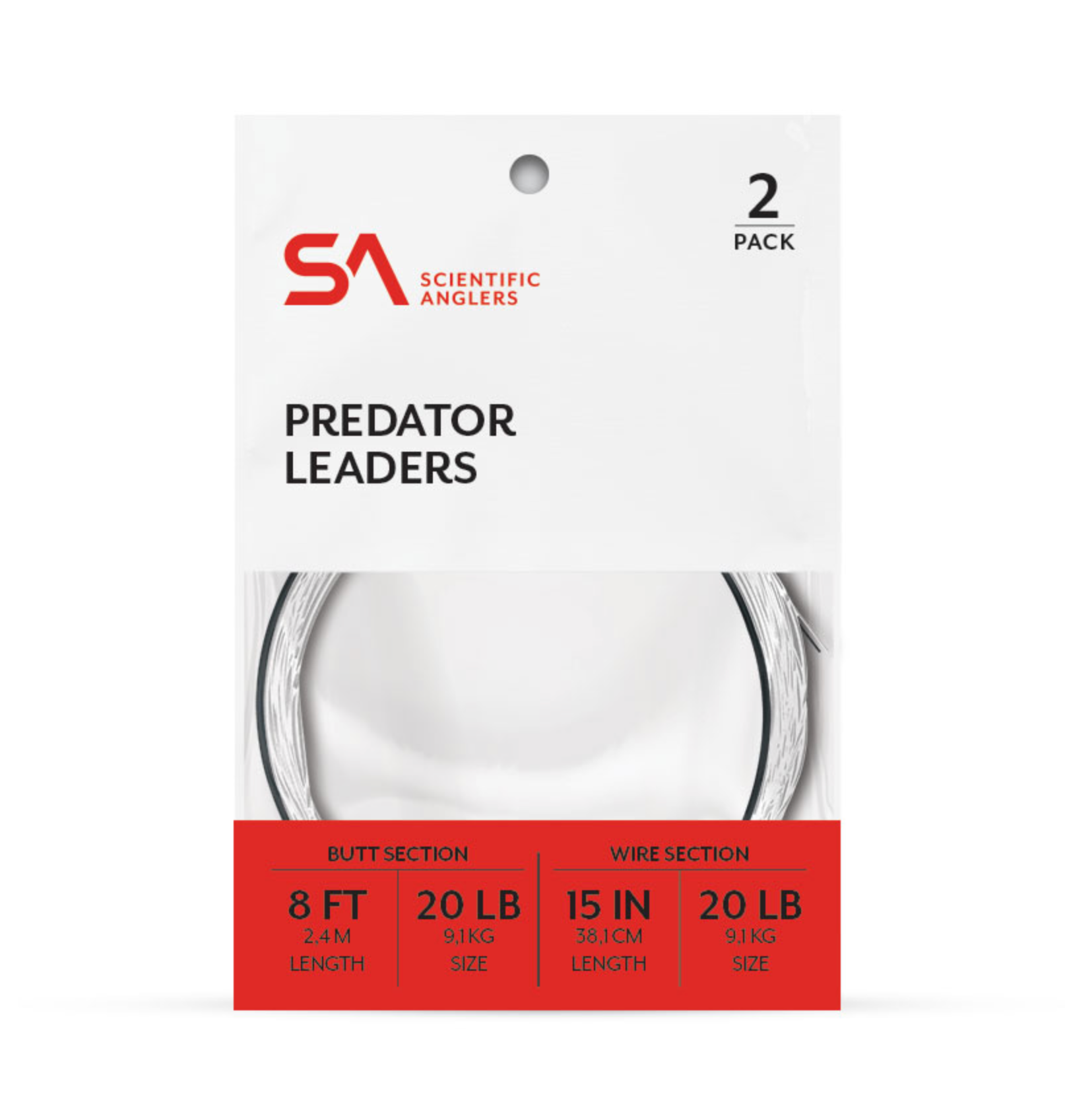 Scientific Anglers Predator Wire Leaders (2-Pack)