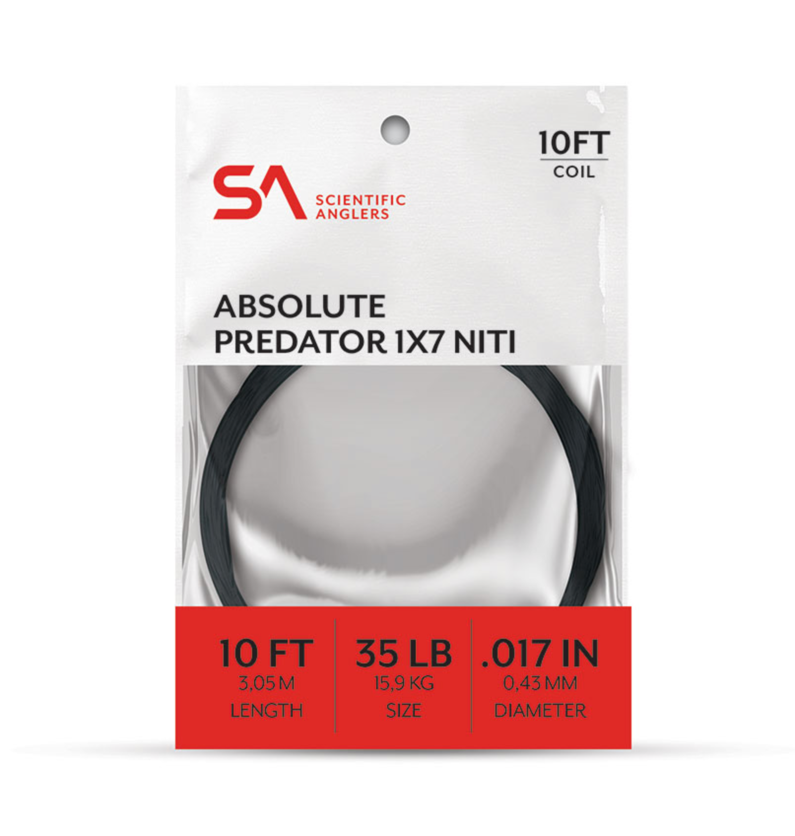 Scientific Anglers 1x7 Nickel Titanium Wire Tippet