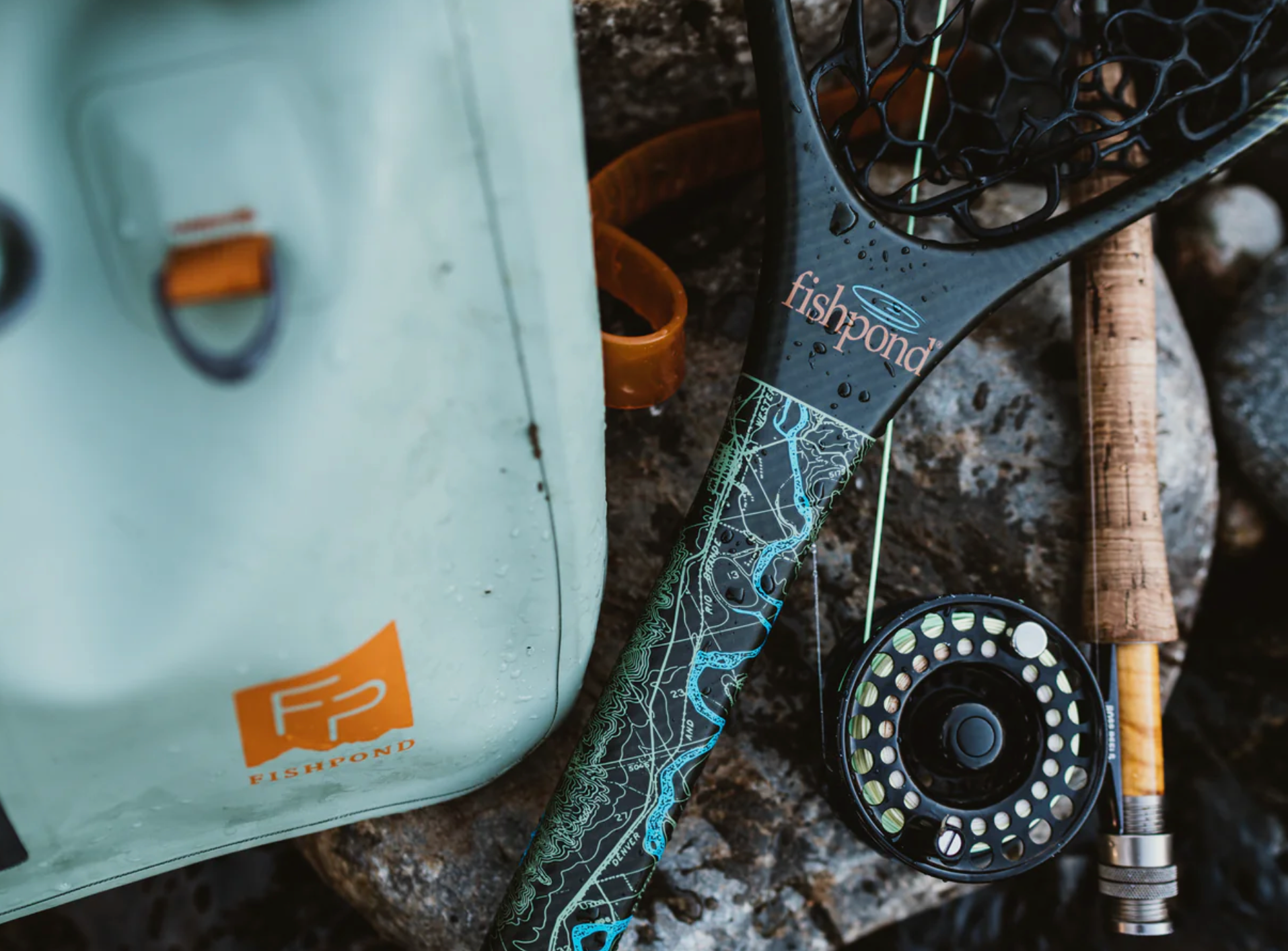 Fishpond Nomad® Mid-Length - River Armor American Rivers Edition Net