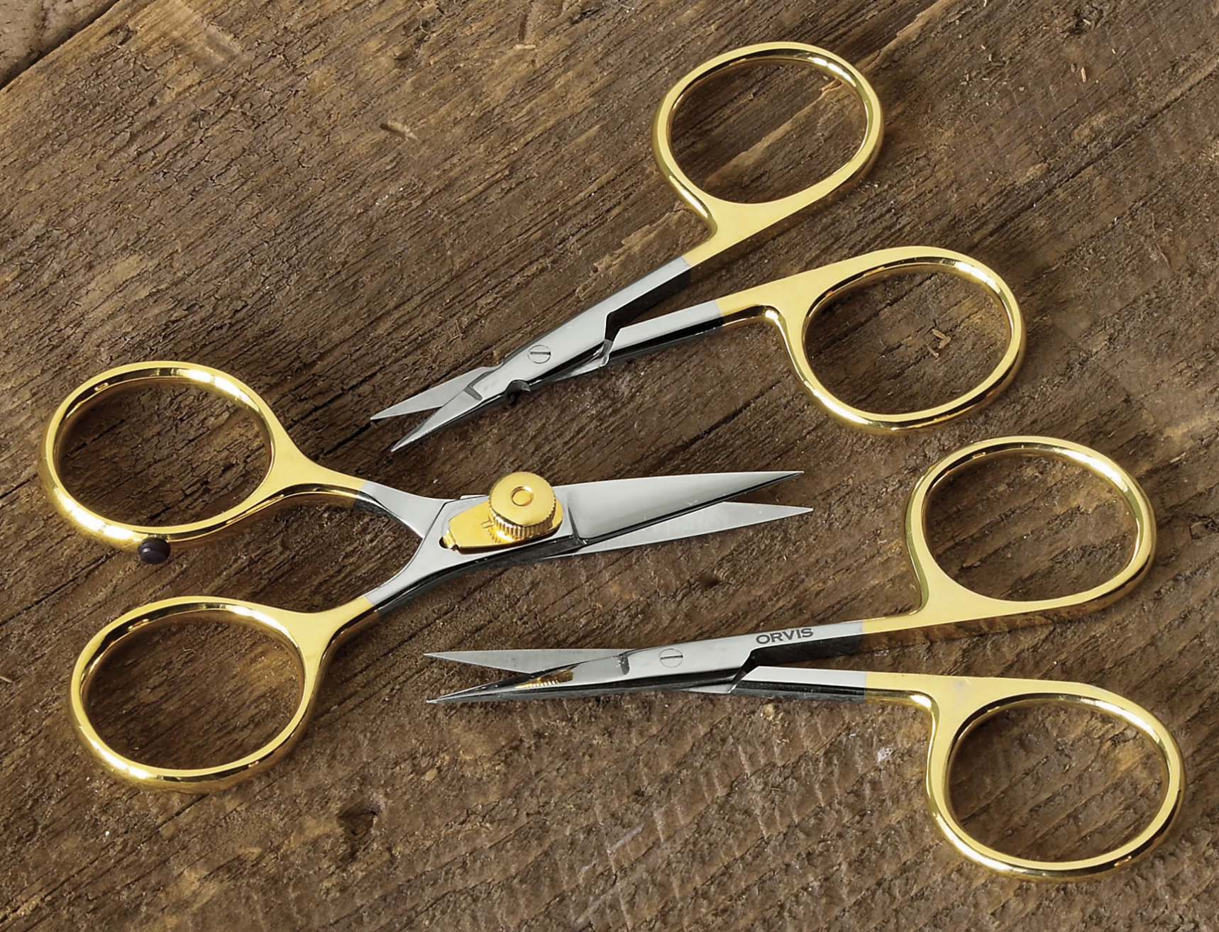 Premium Orvis Scissors - Set of 3