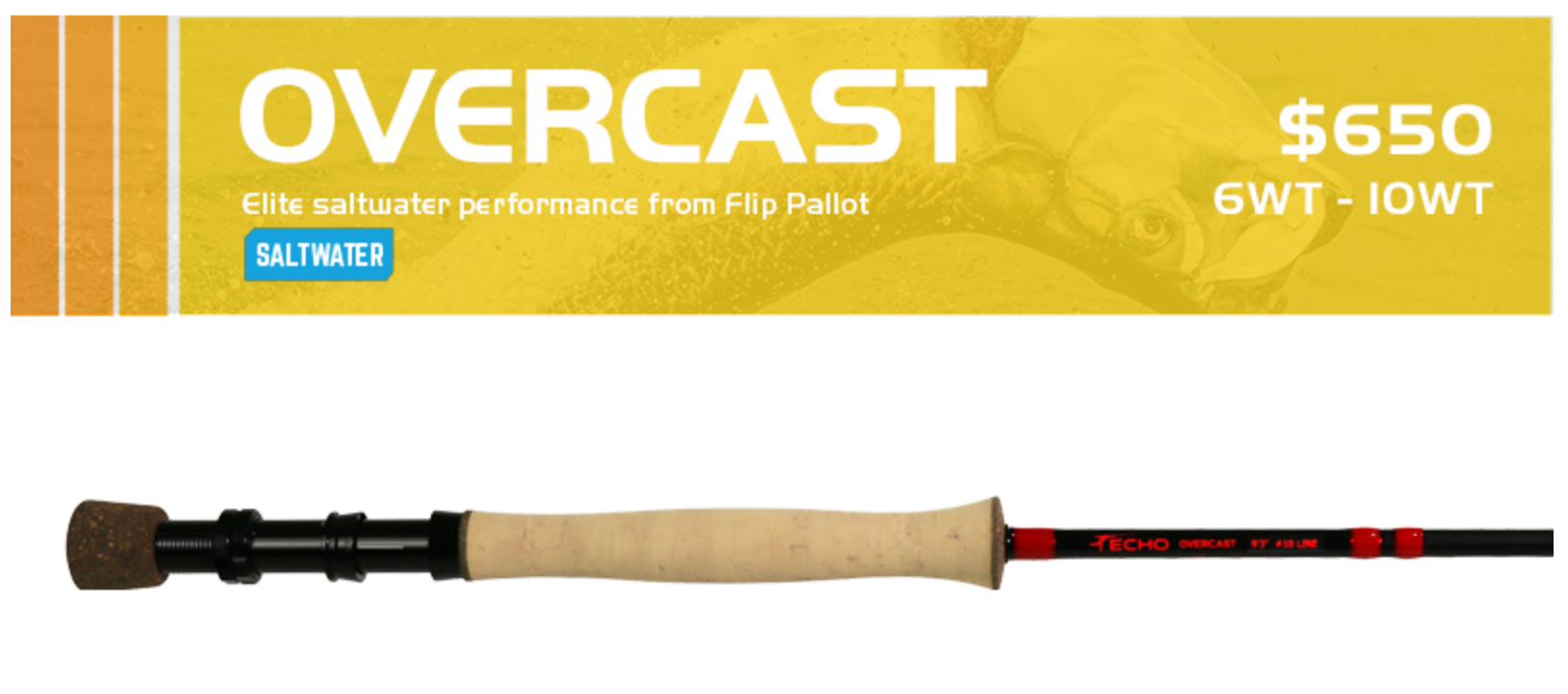 Echo Overcast Fly Rods