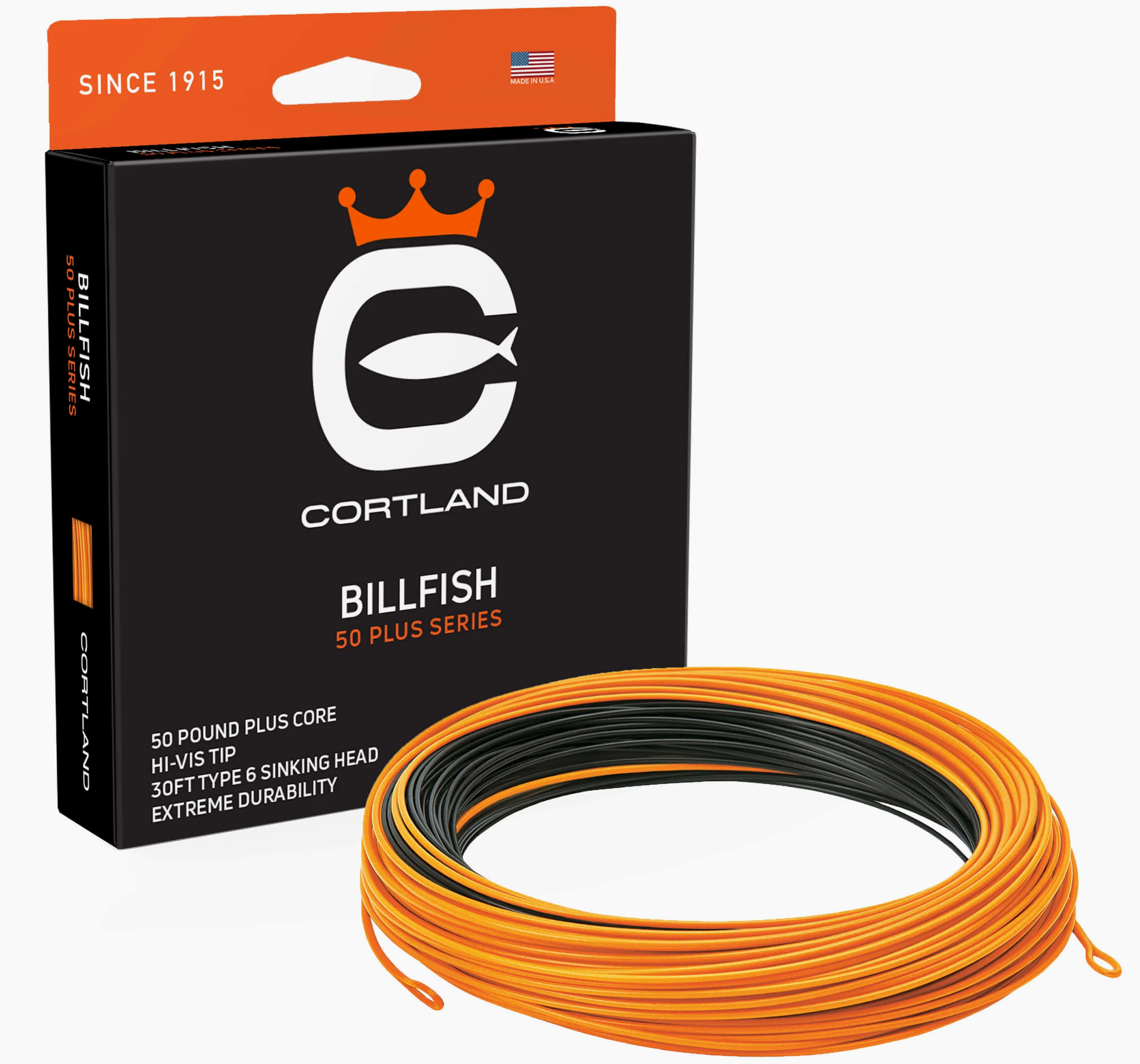 Cortland 50+ Series Billfish Fly Line