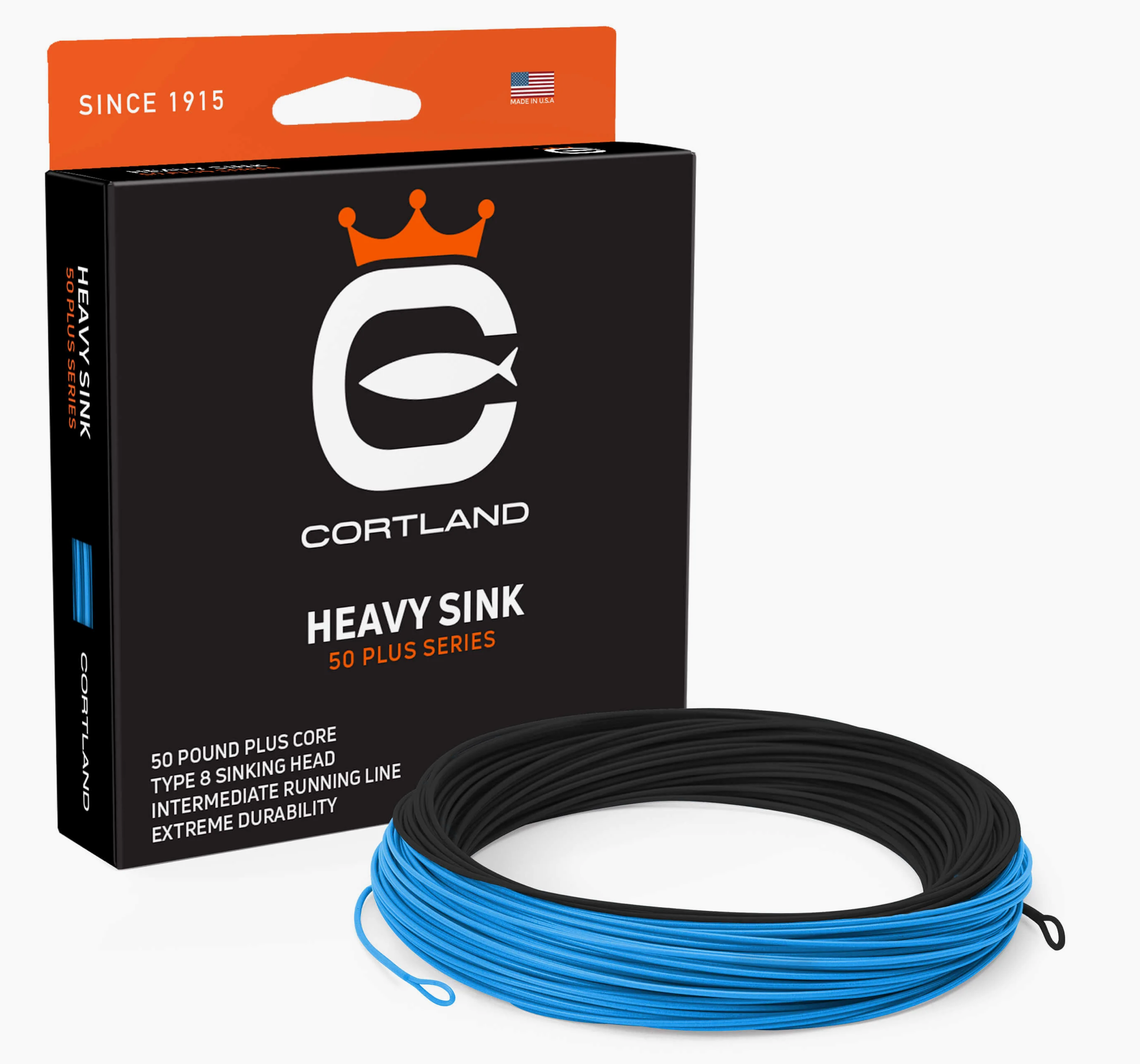 Cortland 50+ Series Heavy Sink Fly Line