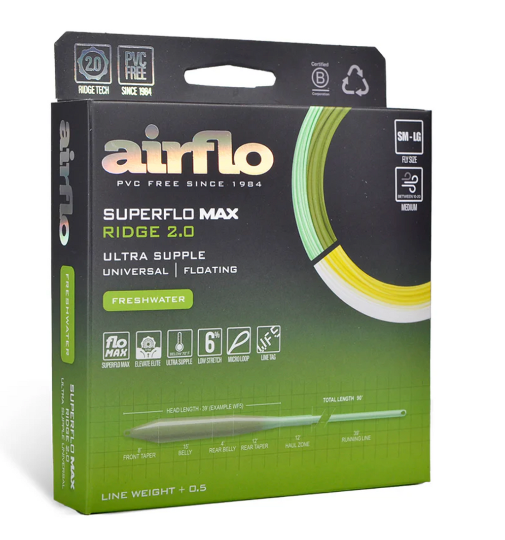 Airflow SUPERFLO MAX RIDGE 2.0 - ULTRA SUPPLE - UNIVERSAL TAPER Lines