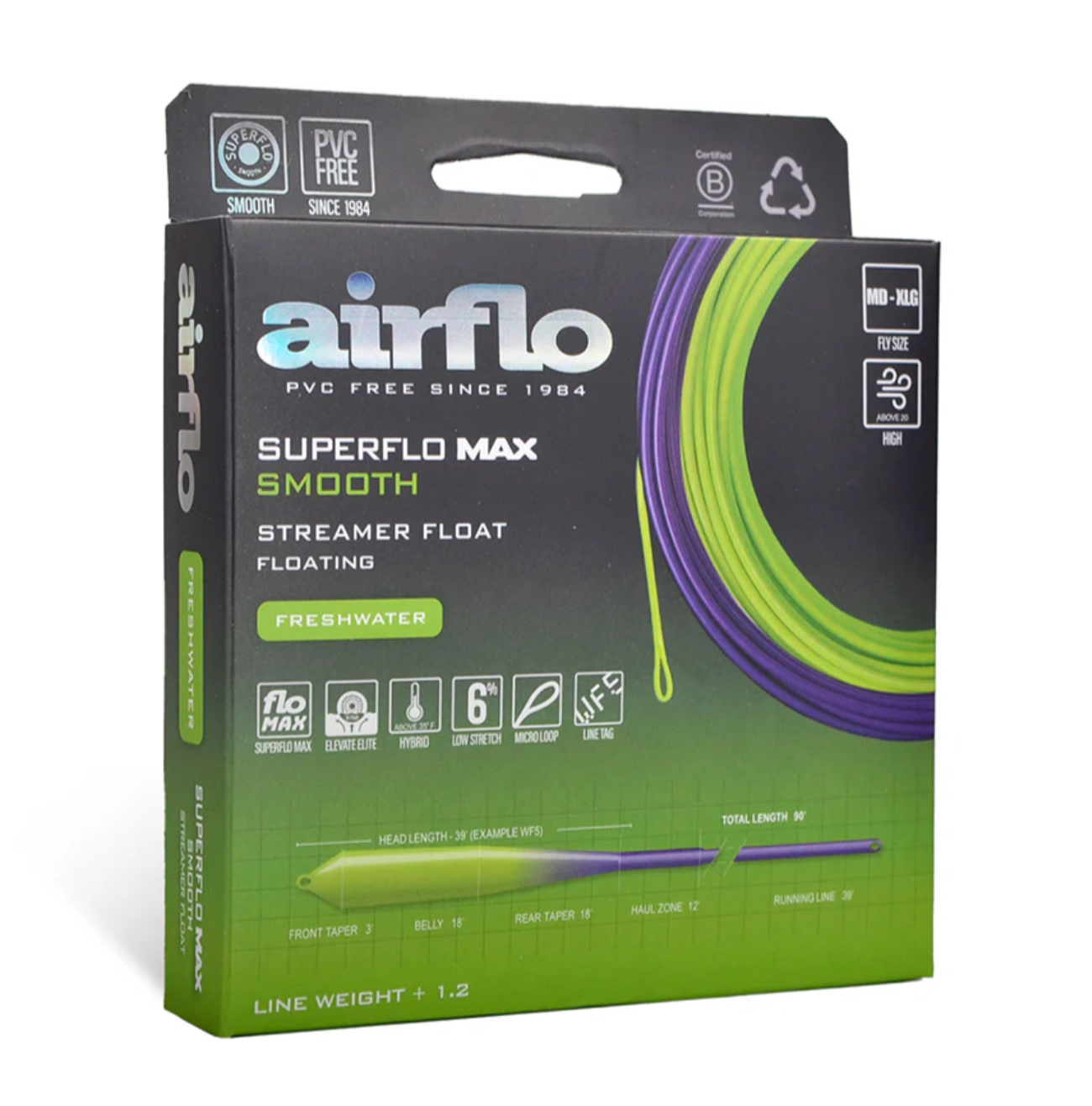 Airflo SUPERFLO MAX SMOOTH - STREAMER FLOAT Lines