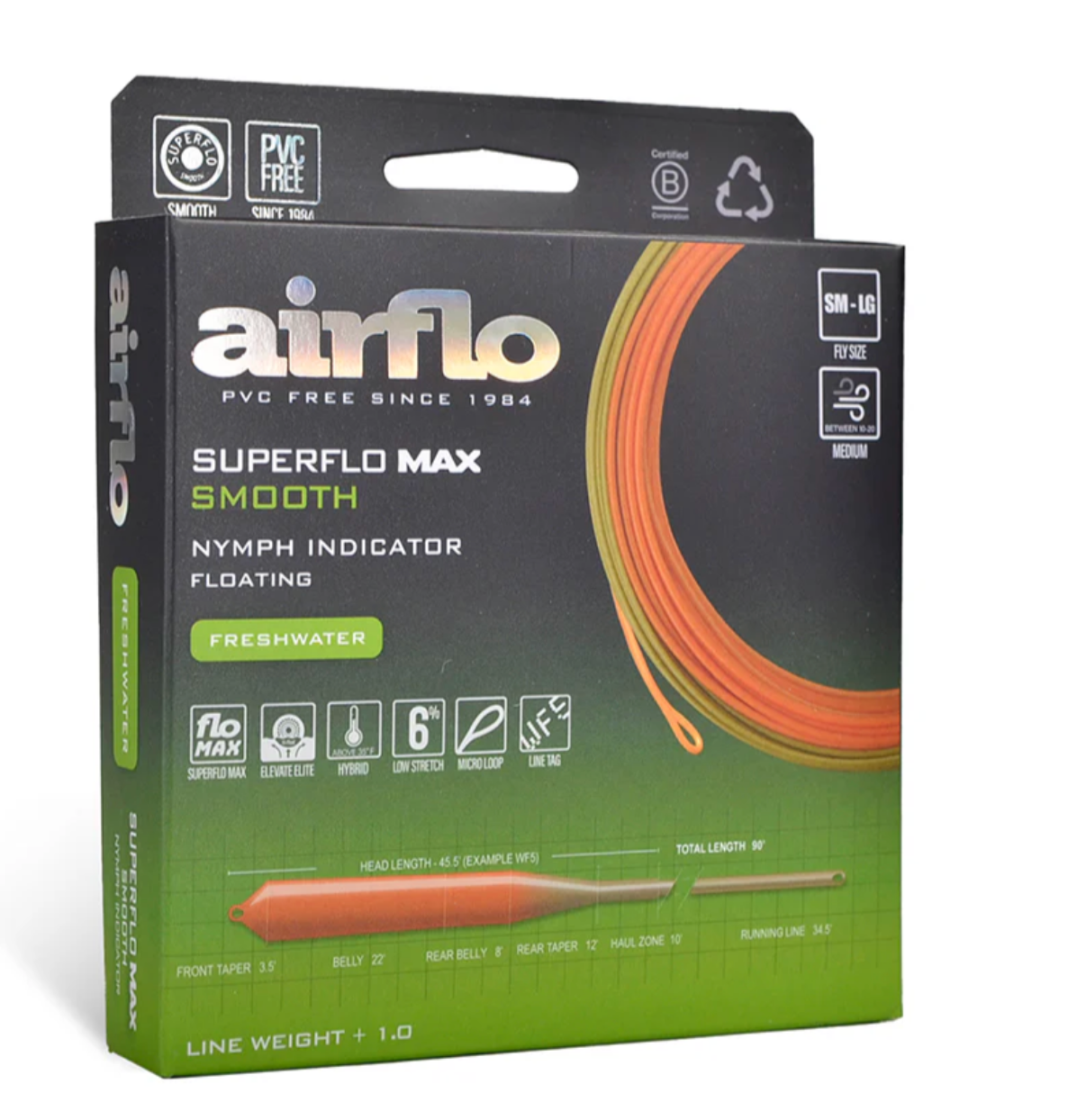 Airflo SUPERFLO MAX SMOOTH - NYMPH INDICATOR Lines