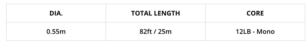 Airflo SUPERFLO MAX SMOOTH - EURO NYMPH - CLEAR MONO CORE Lines