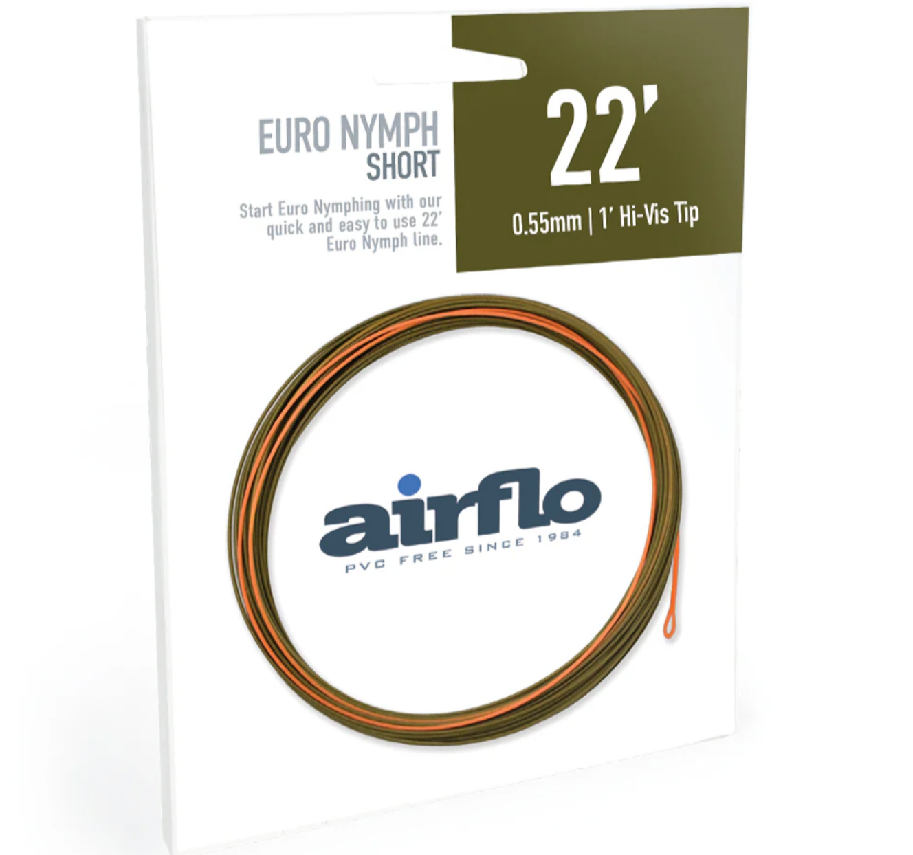 Airflo EURO NYMPH SHORT - 22FT Line