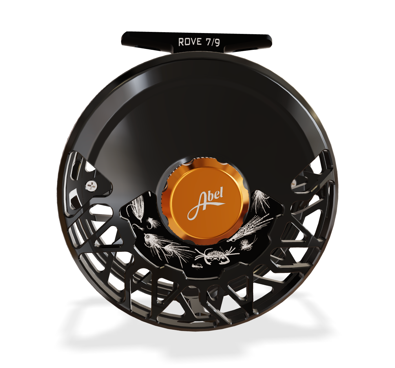 Abel Rove 7/9 Black (Bronze knob, Black Handle) Reel