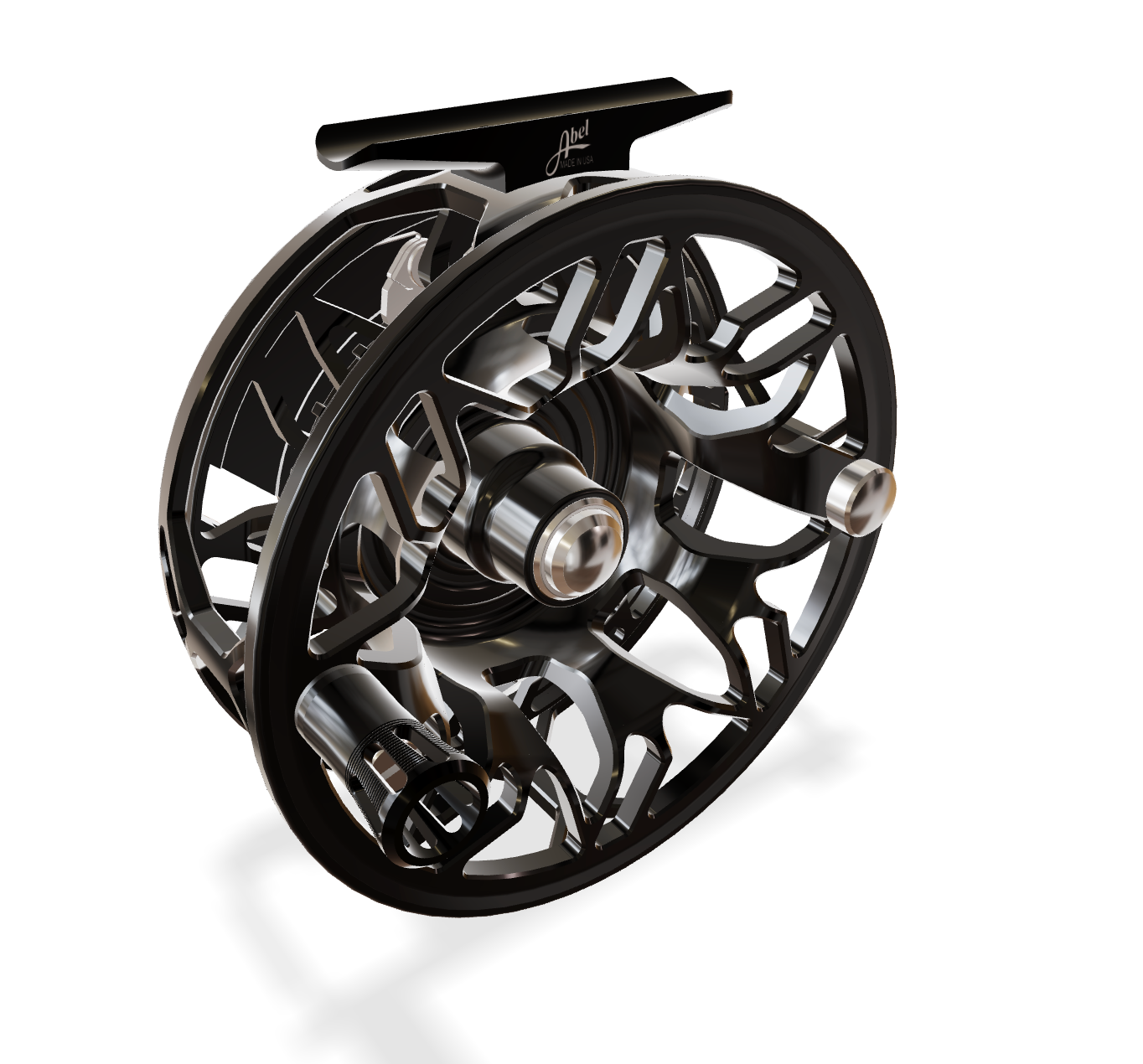 Abel Rove 7/9 Black (Bronze knob, Black Handle) Reel