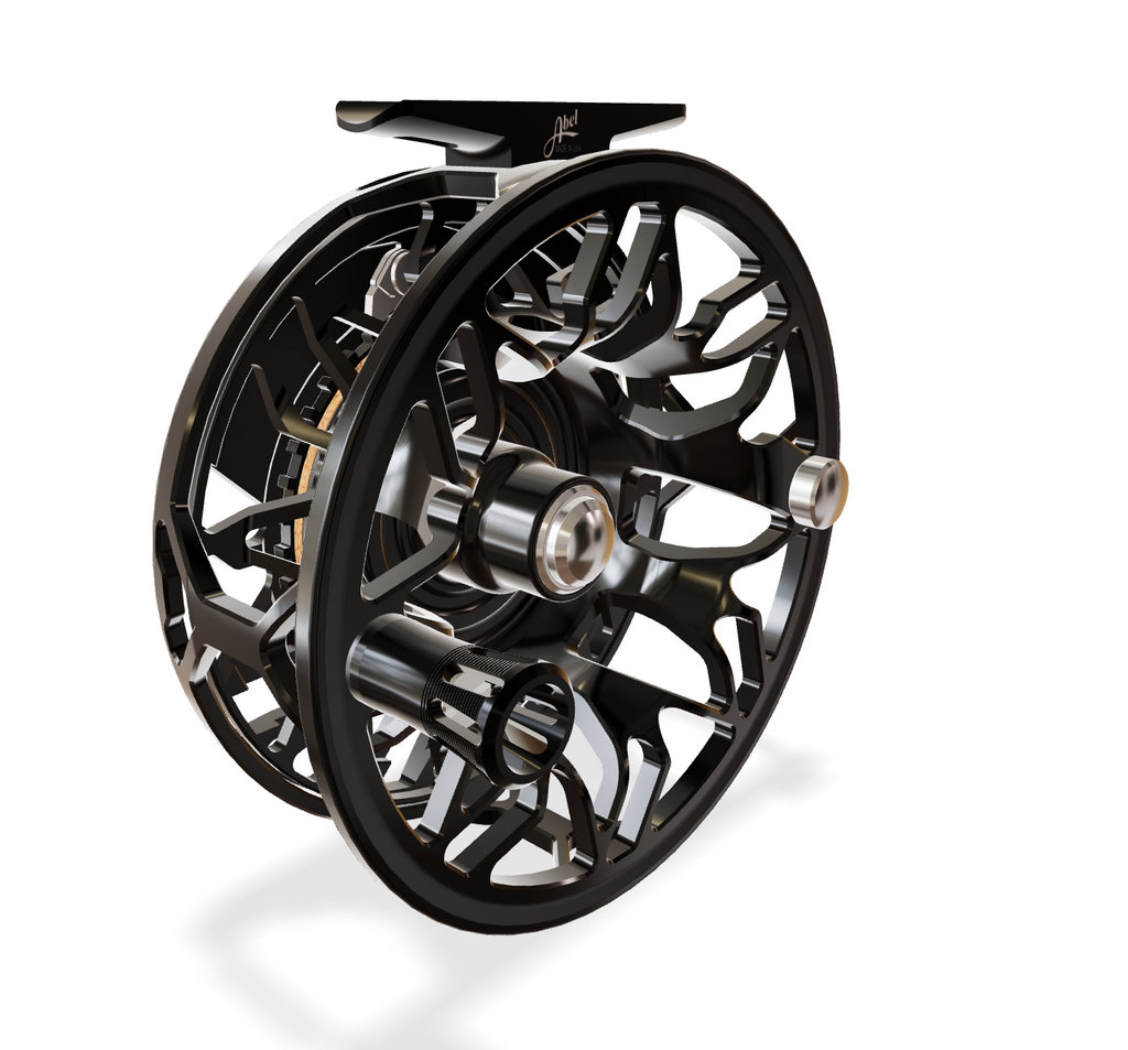 Abel Rove 7/9 Black (Black knob, Black Handle) Reel