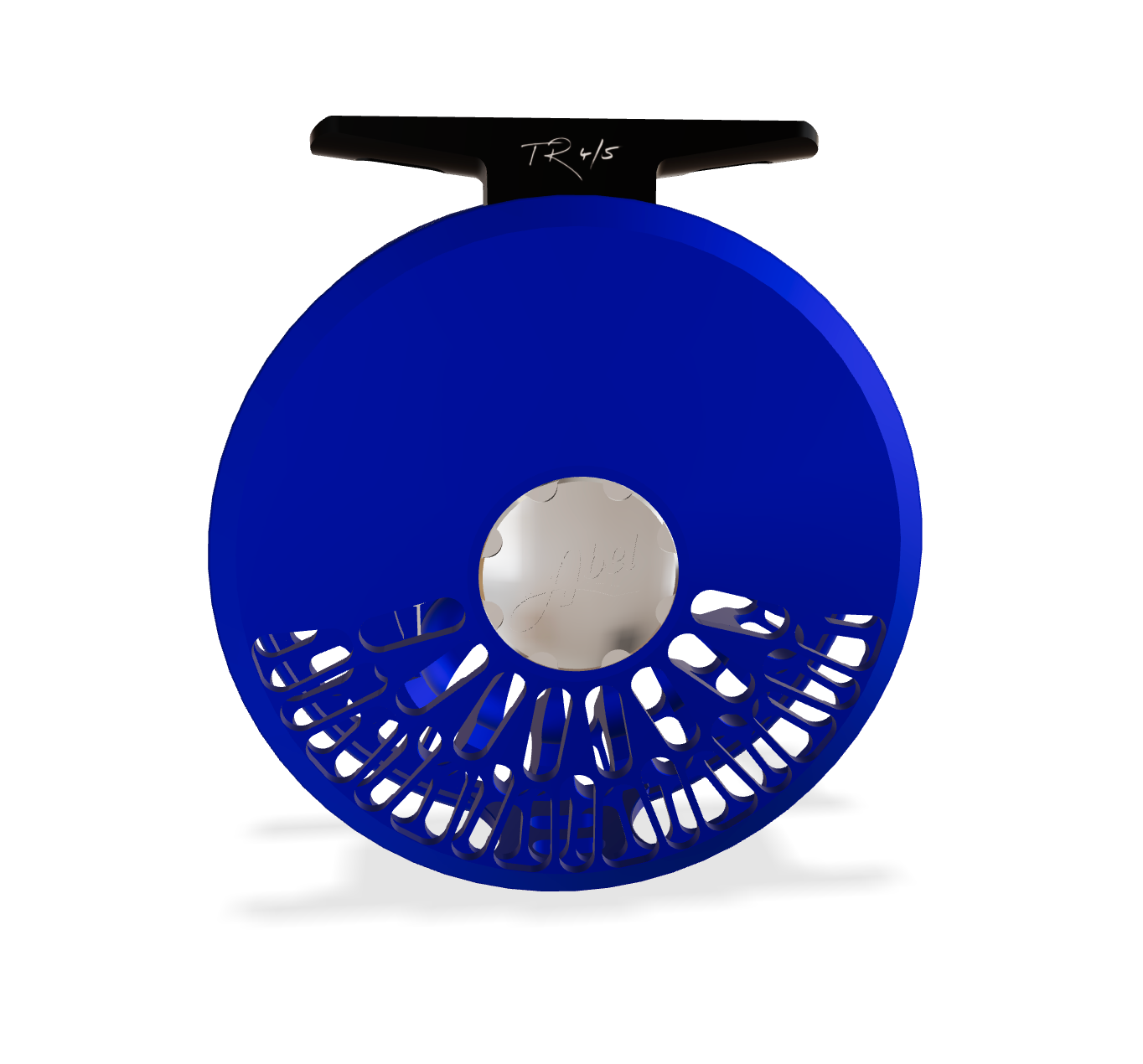 Abel TR 4/5 Satin Blue (Black Handle) Reel