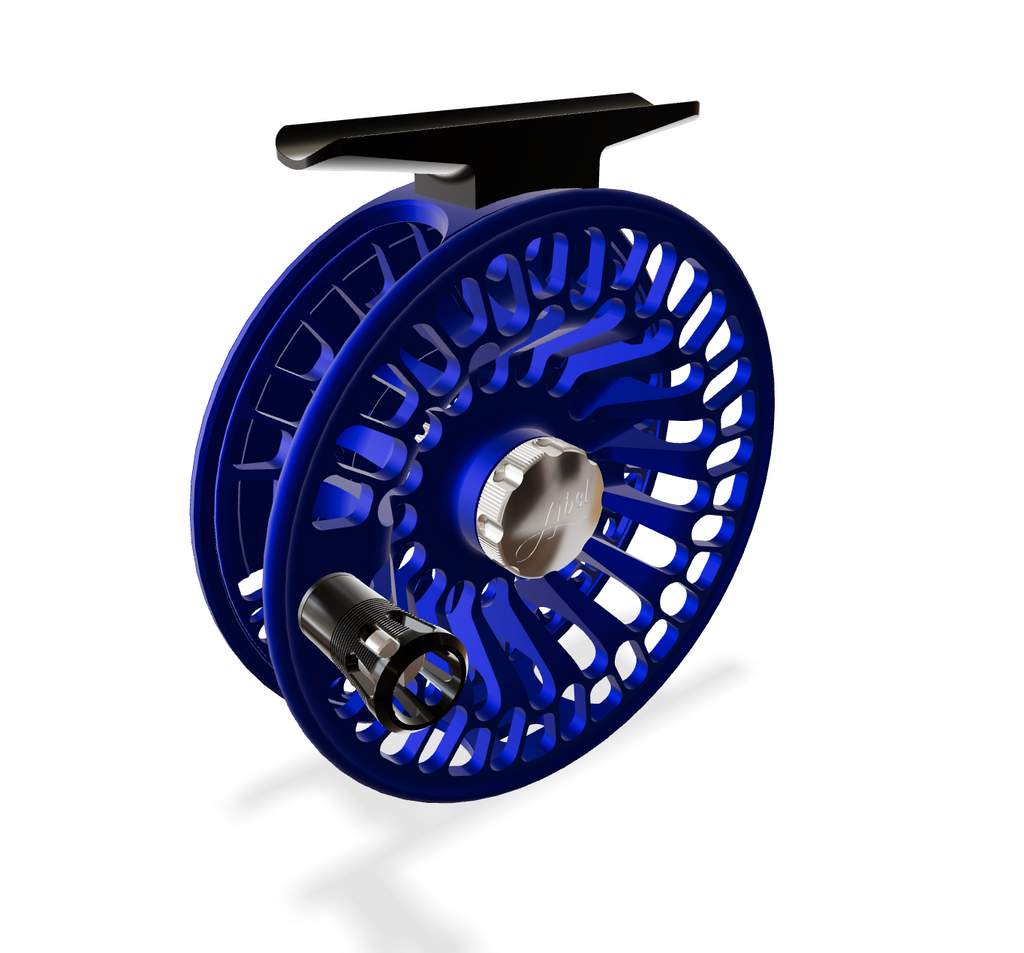 Abel TR 4/5 Satin Blue (Black Handle) Reel