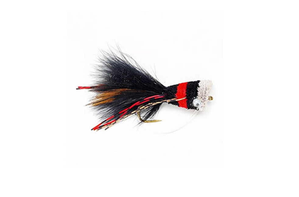 Fullingmill Bass Bug Black & Red S2