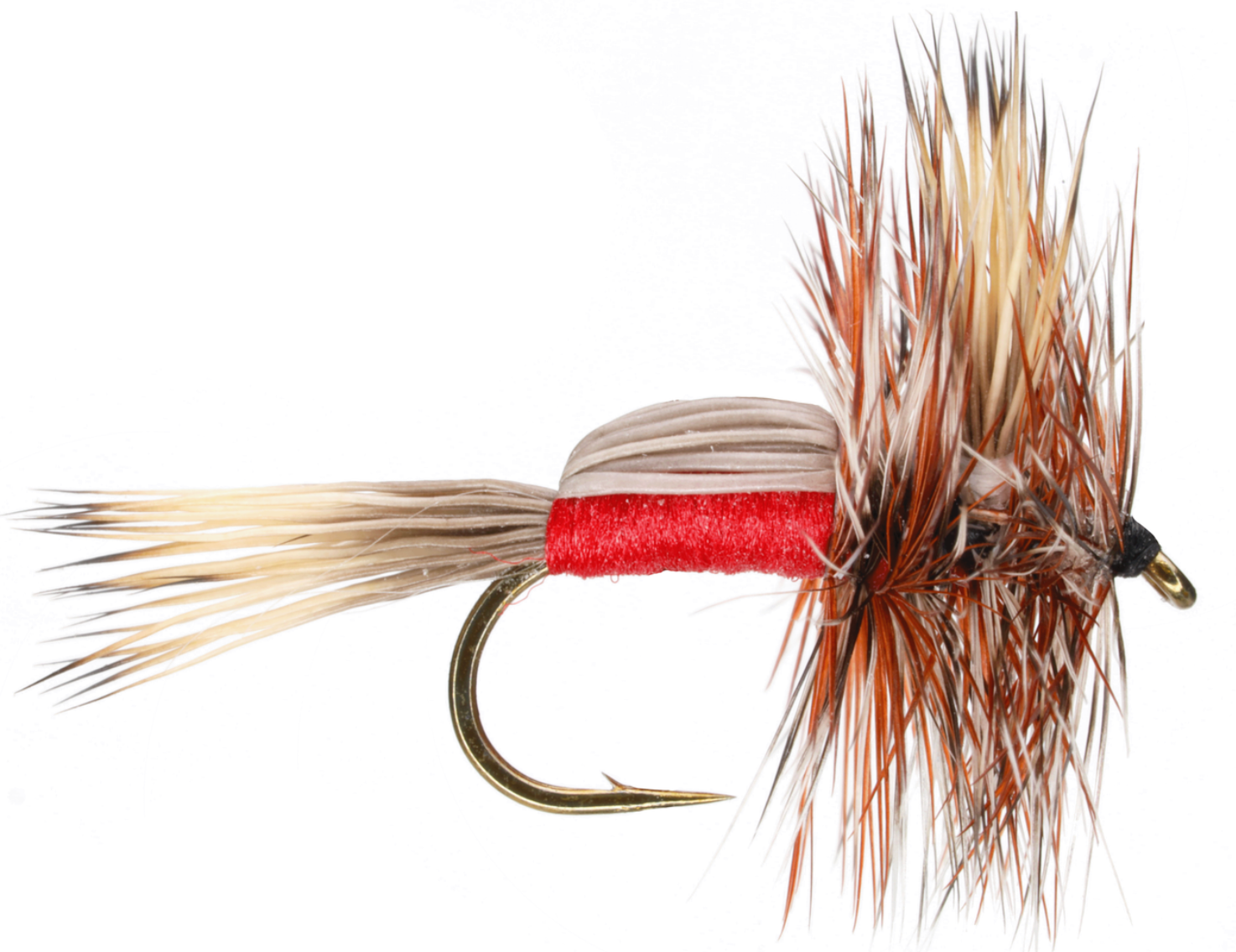 Red Humpy dry fly