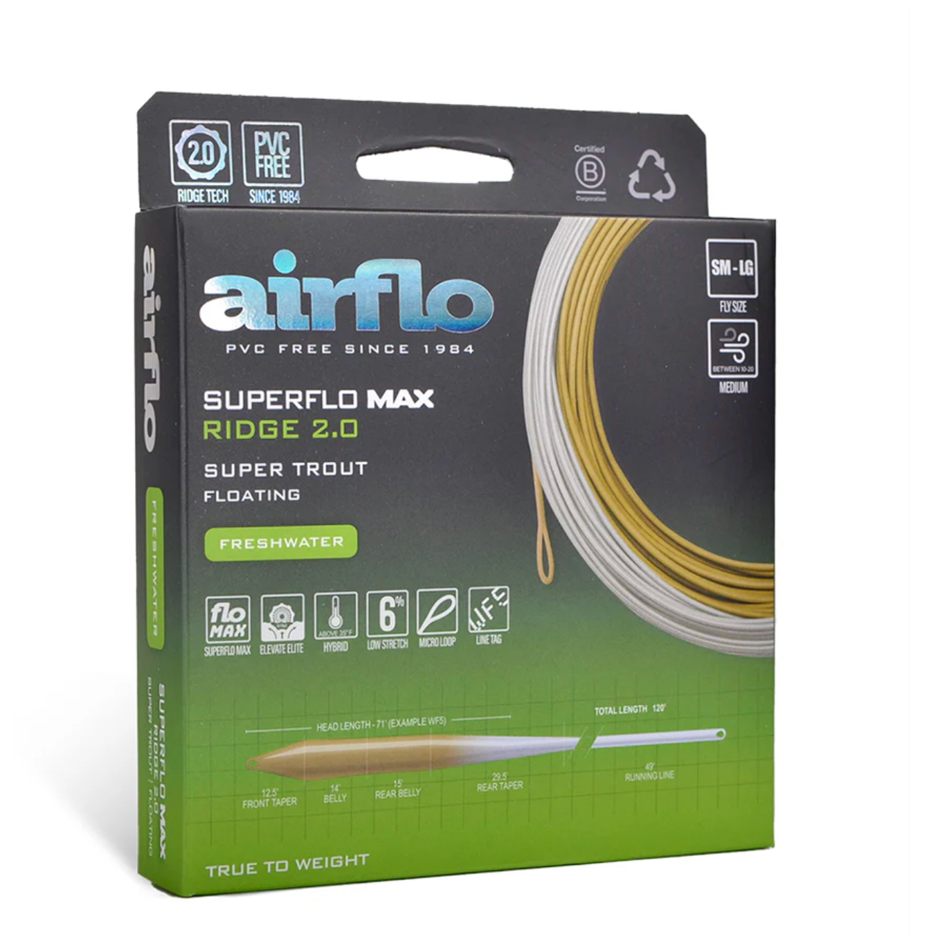Airflo SUPERFLO MAX RIDGE 2.0 - SUPER TROUT Lines