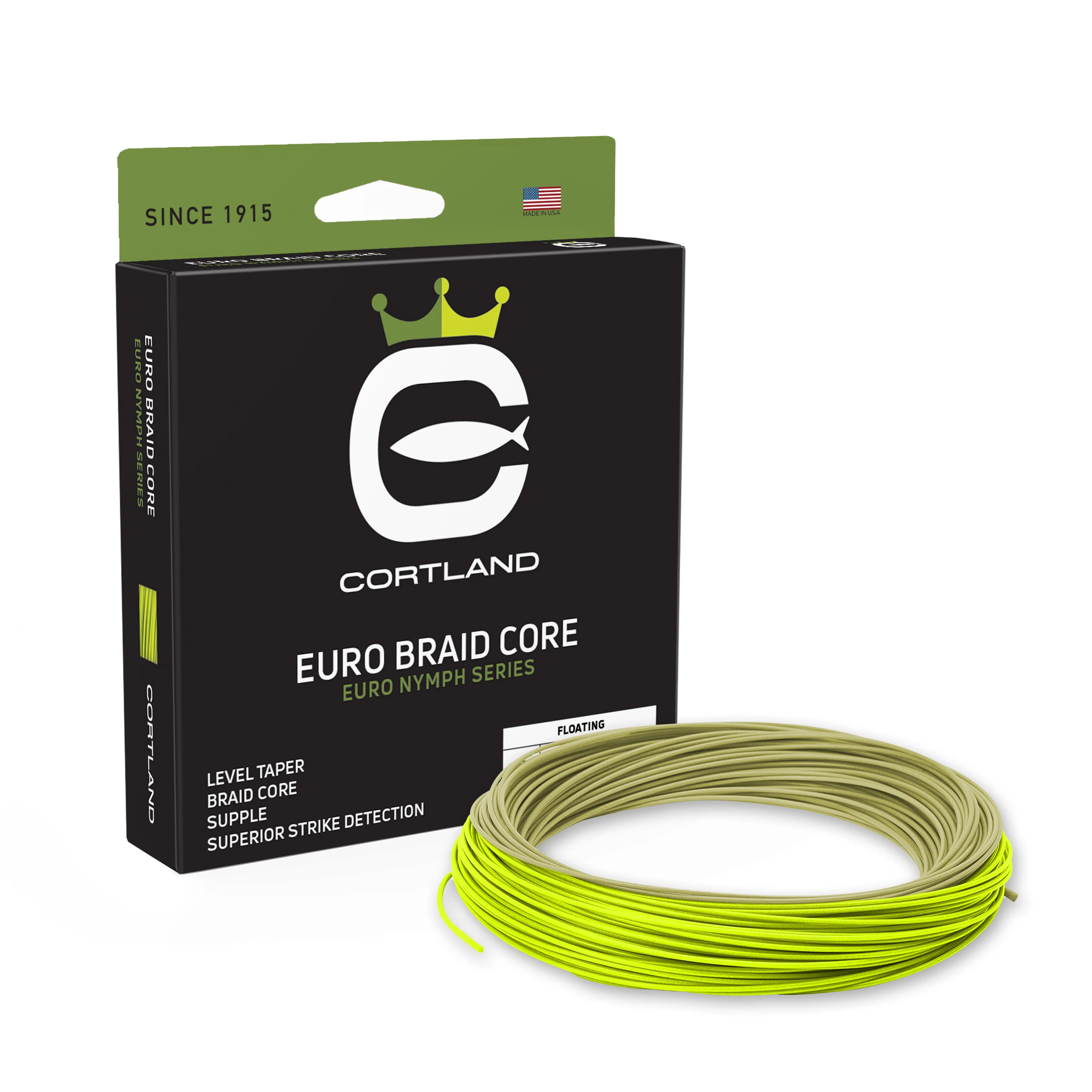 Cortland Euro Nymph Braid Core Lines