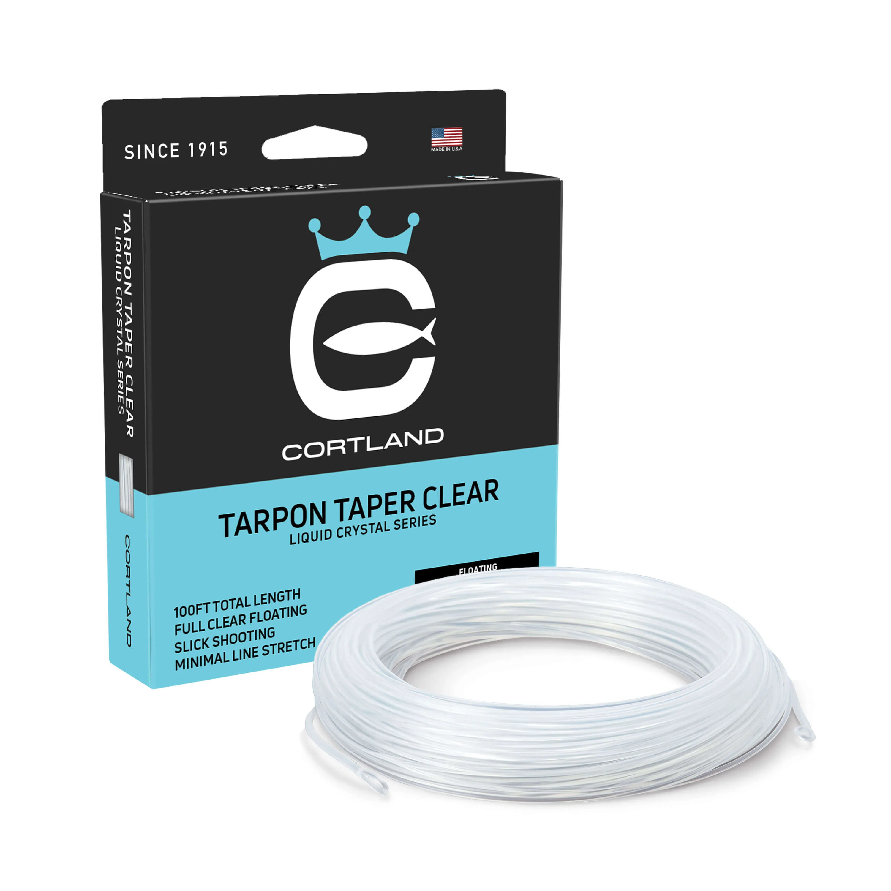 Cortland Tarpon Taper Clear Lines