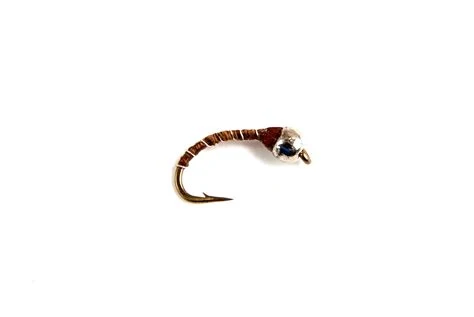 Fullingmill Brown Zebra Midge TBH - SZ16 12 or 60 pack Deal