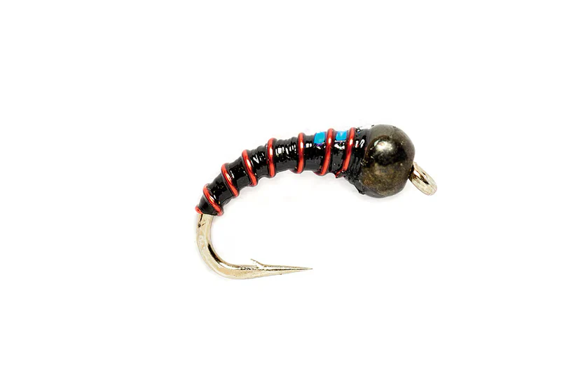Fullingmill Black Mirage Zebra midge
