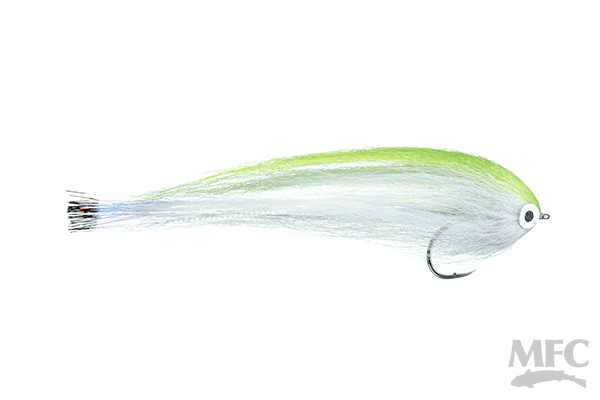 MFC Theo's Boom Box Baitfish - Chartreuse/White 6/0